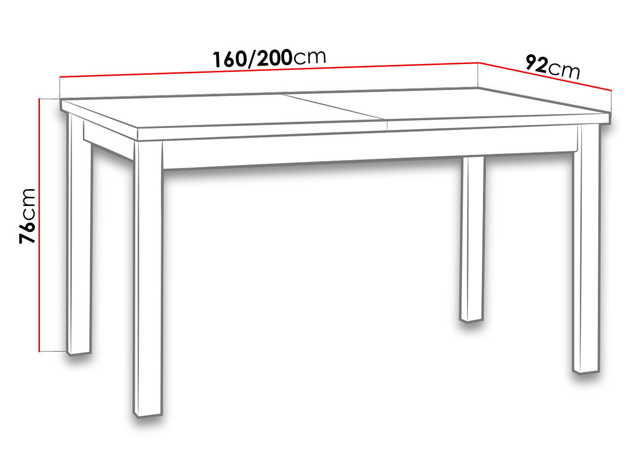 Маса Victorville 177 (Занаятчийско бяло)