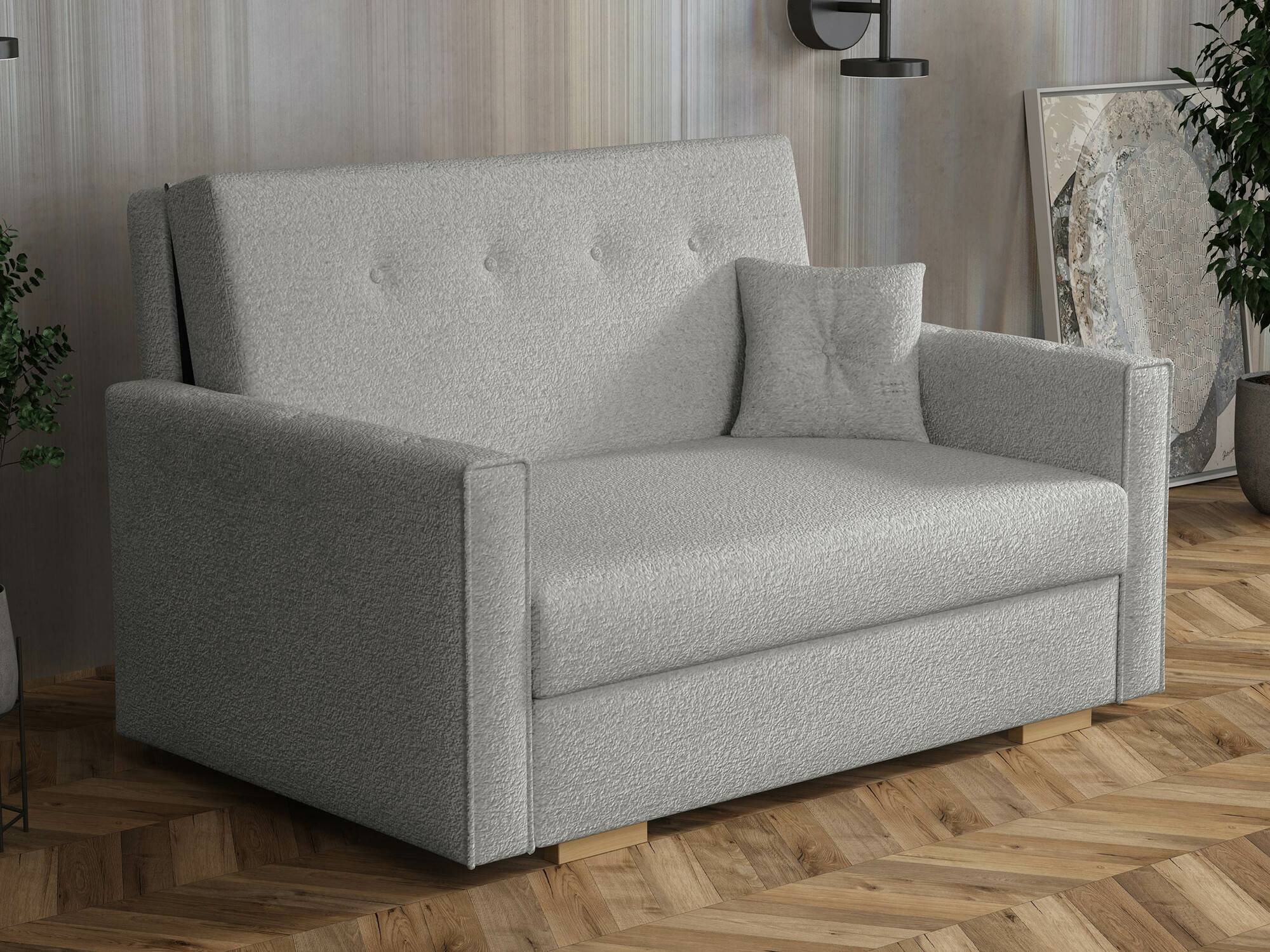 Разтегателен диван Caelrin II (Coral 75)