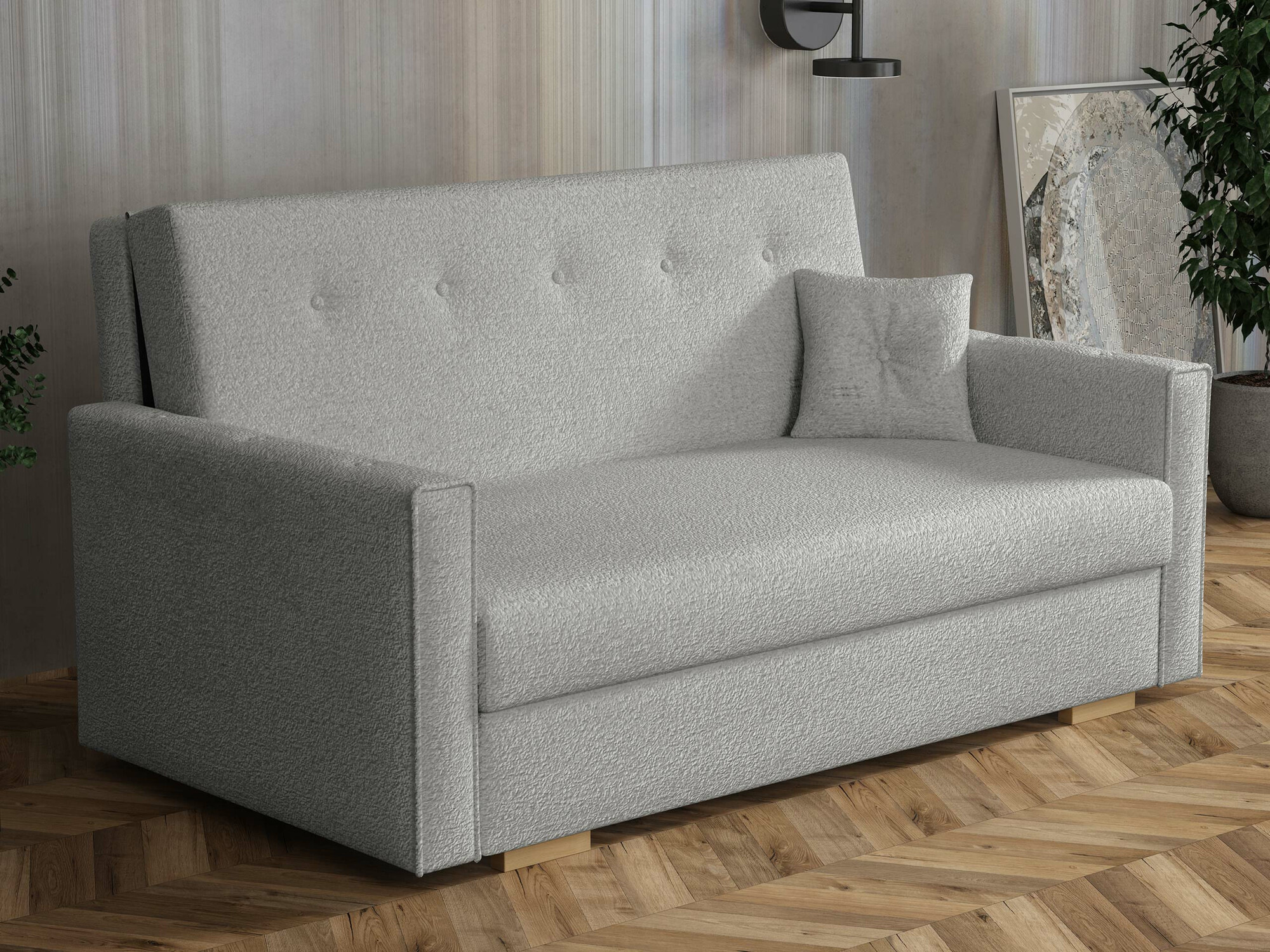 Разтегателен диван Caelrin III (Coral 75)