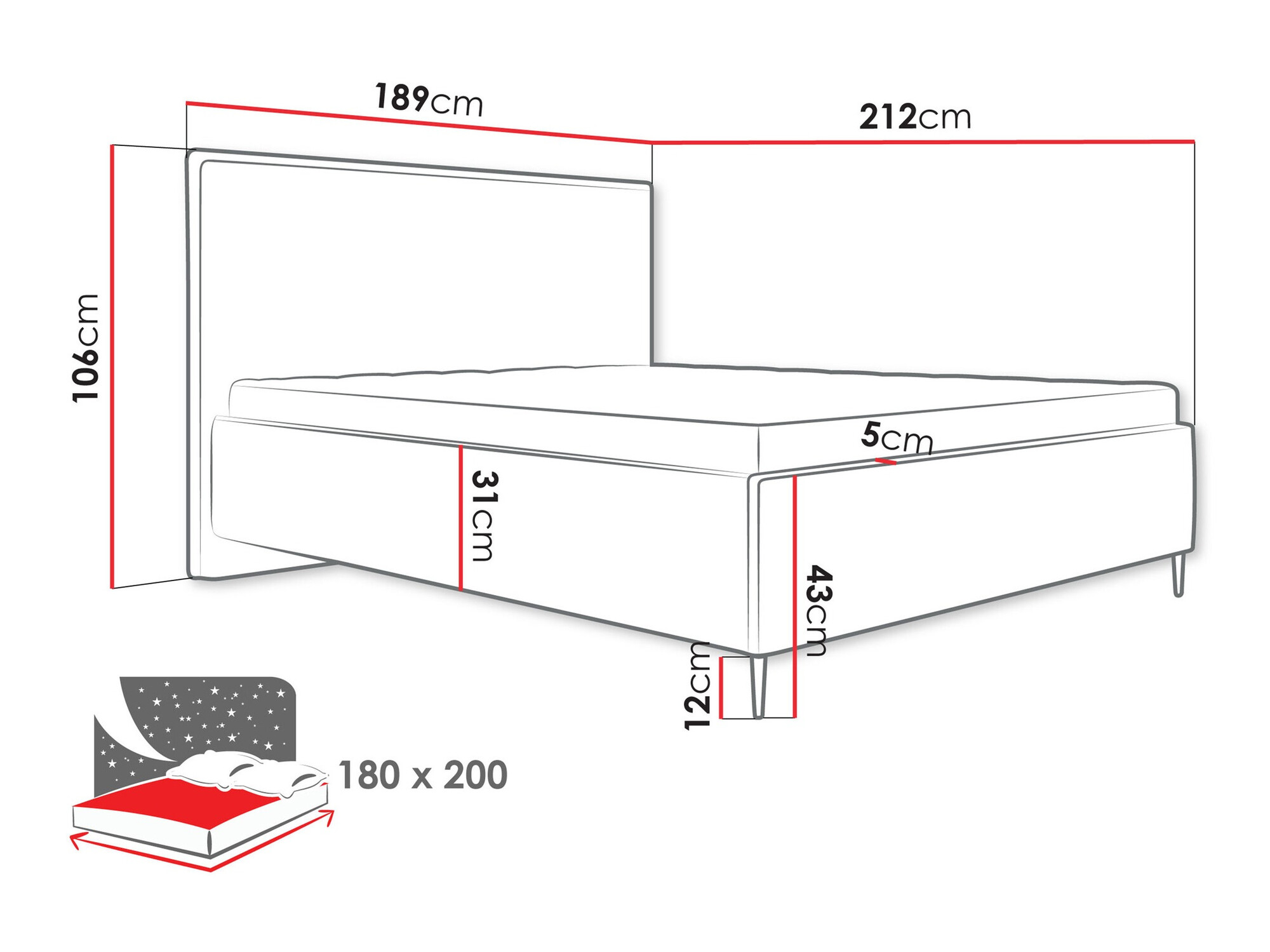 Легло ComfiDream Liruna (Poso 100)