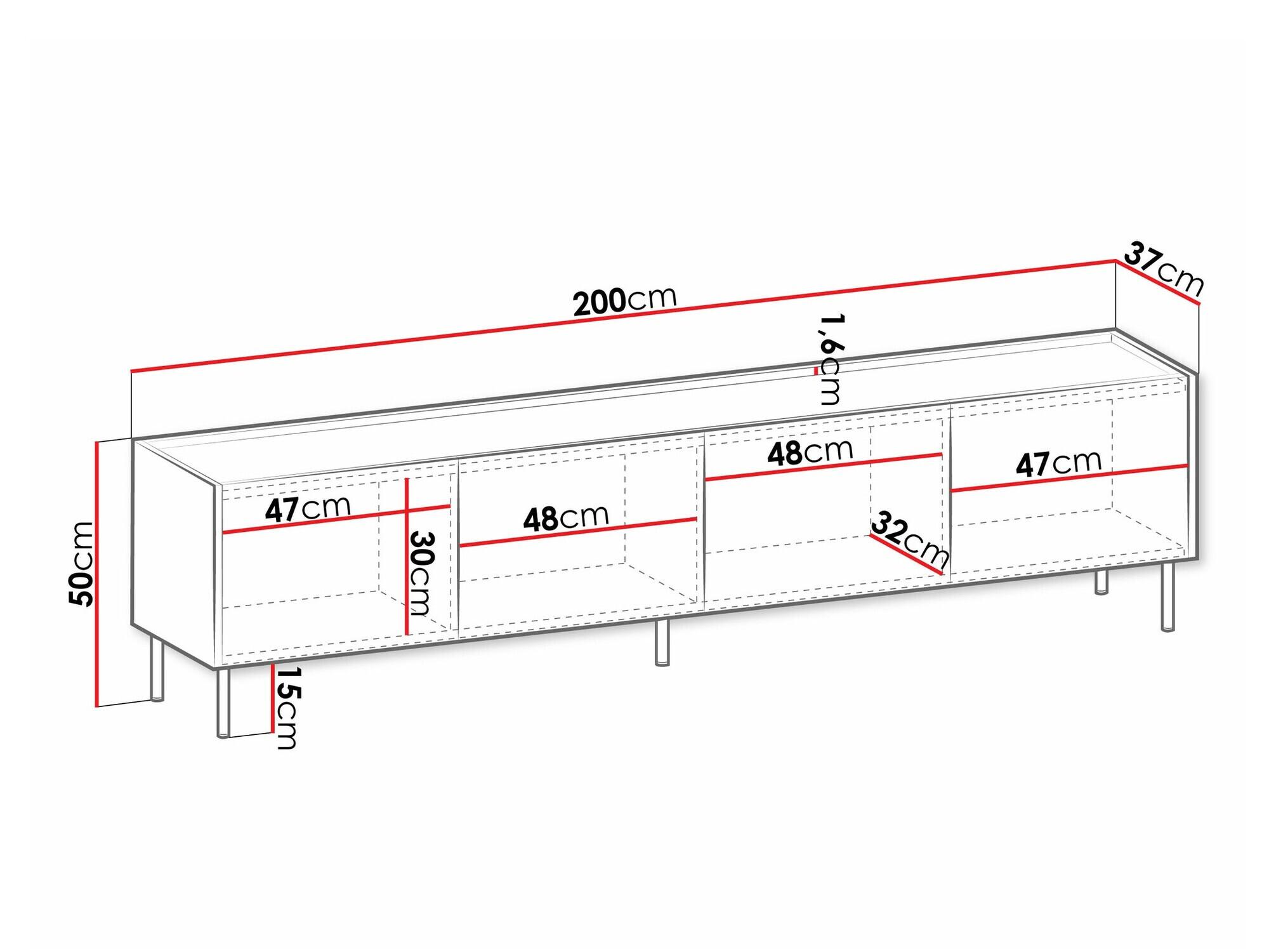 ТВ шкаф Comfivo Belviro I