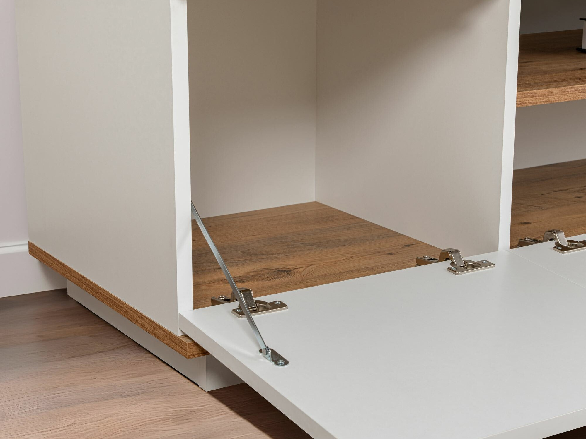 ТВ шкаф Kailua 2405 (Бял)