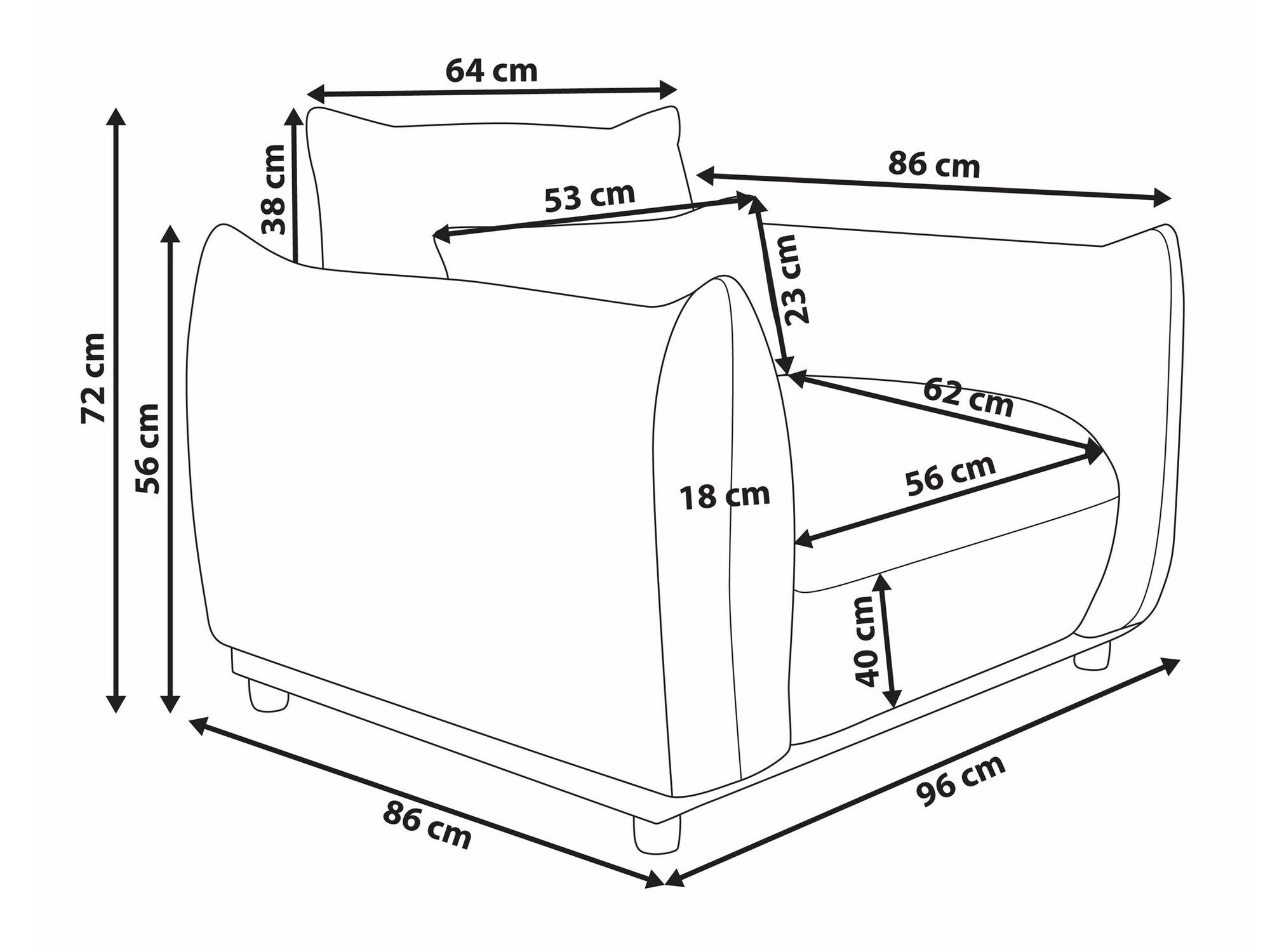 Фотьойл Berwyn 2547 (Сметана)