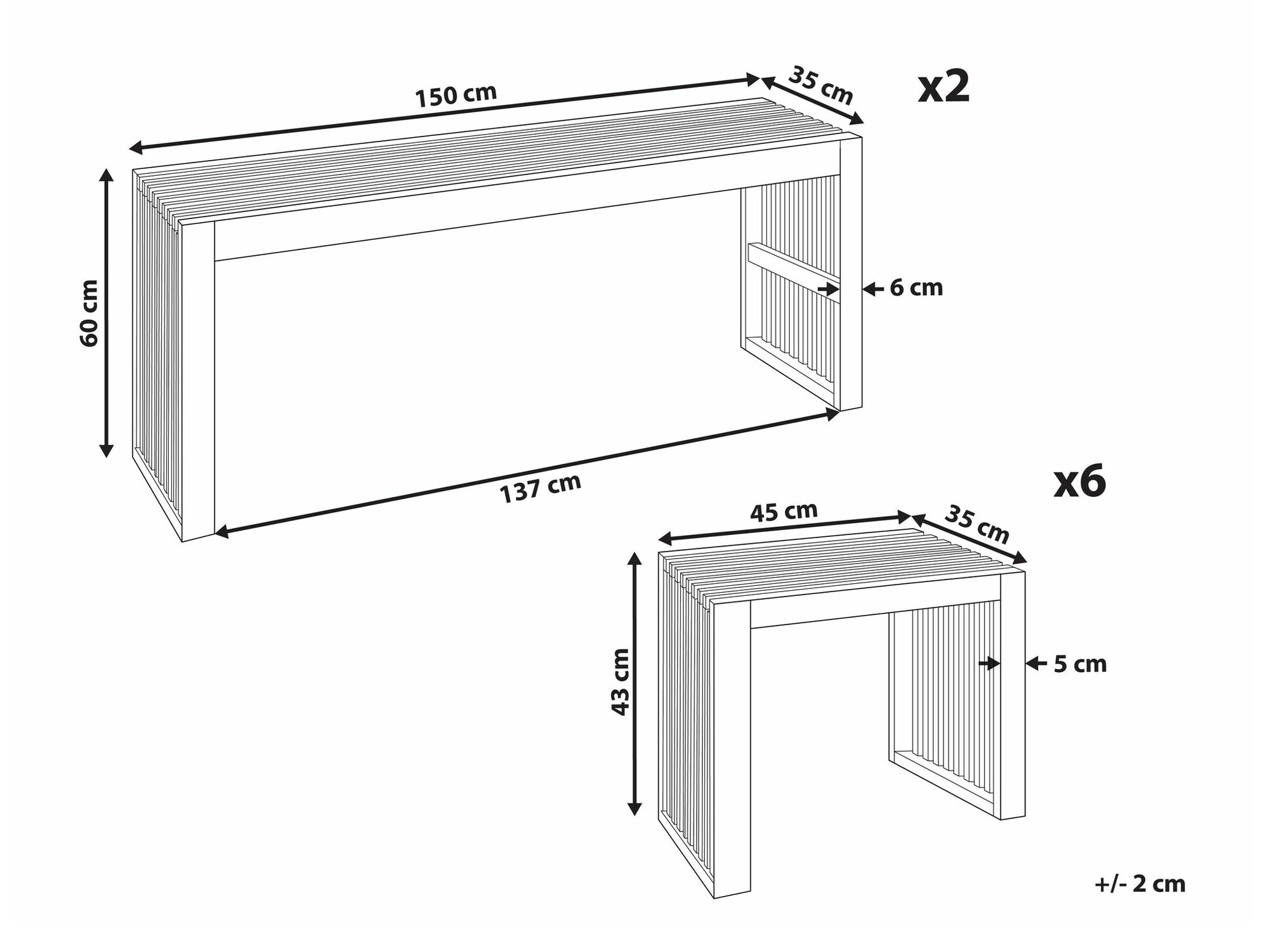 Градински комплект Berwyn 2544