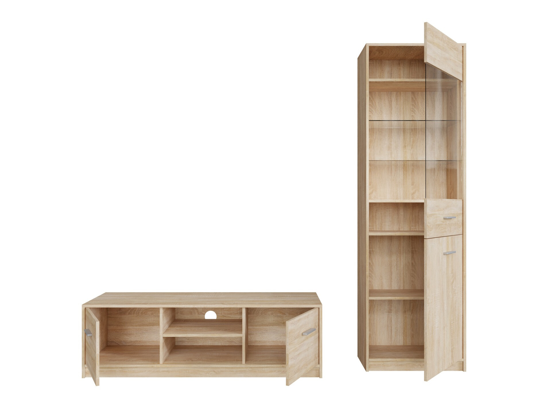 Комплект за хол Novsore 161 (Сонома дъб)