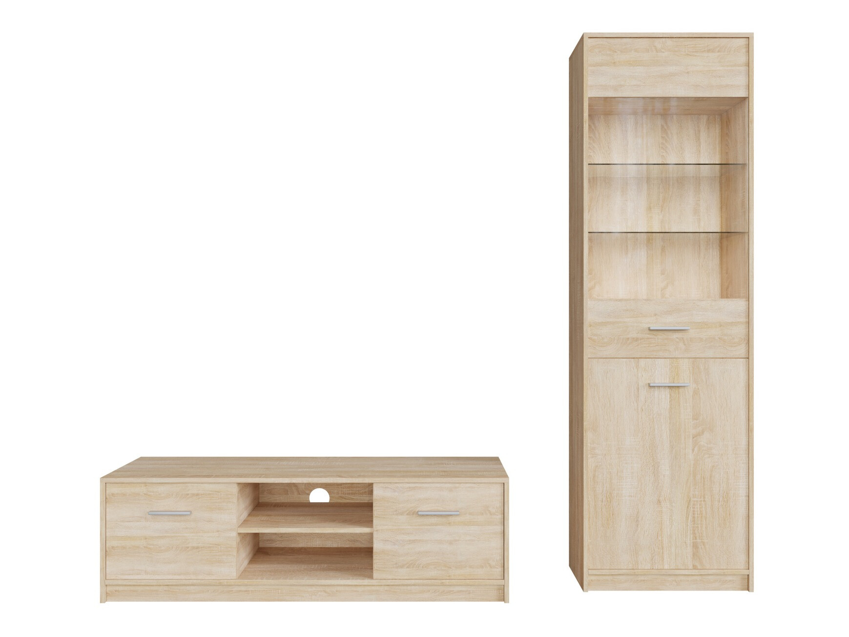 Комплект за хол Novsore 161 (Сонома дъб)