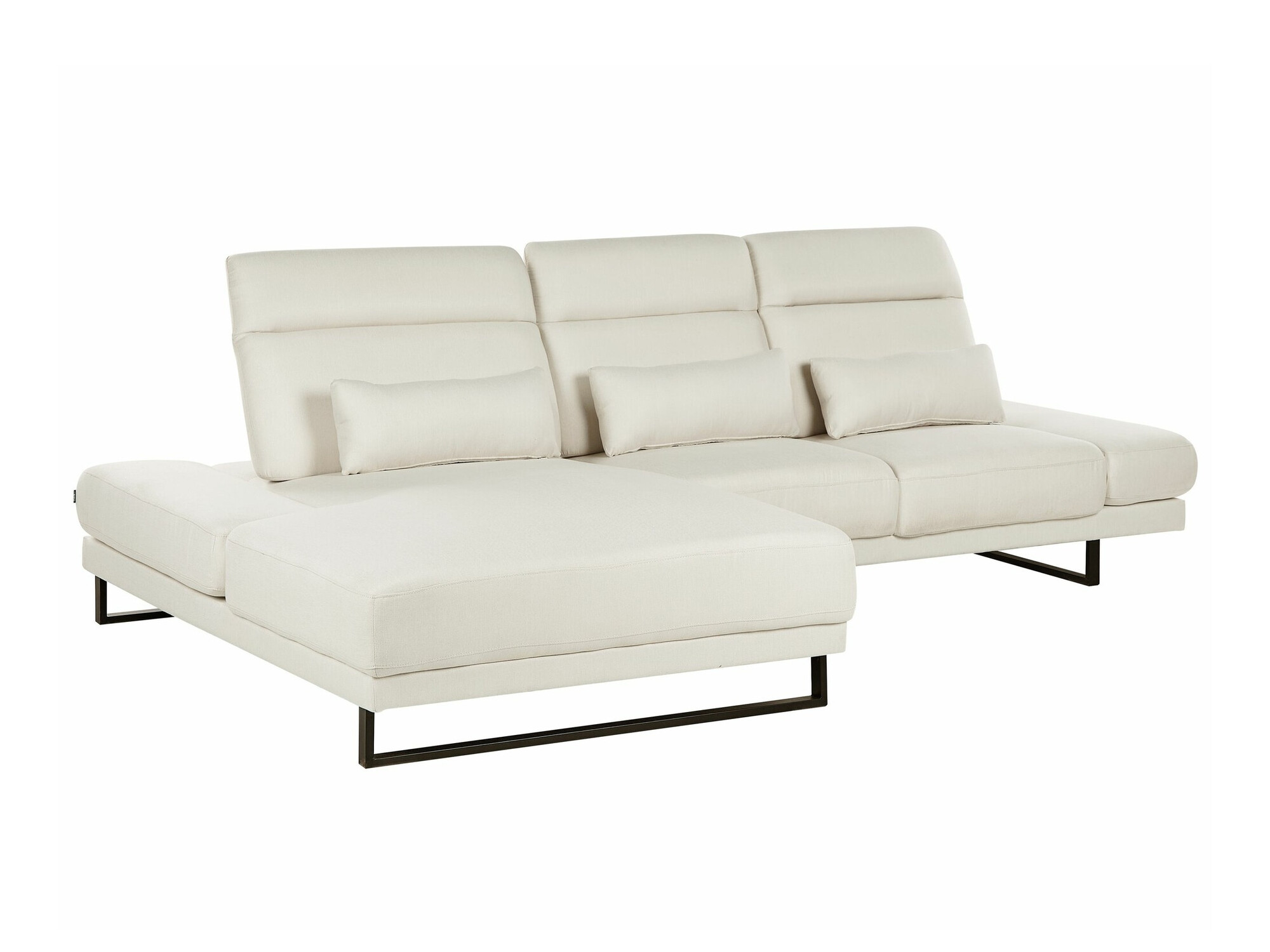 Ъглов диван Berwyn 2552 (Бял)