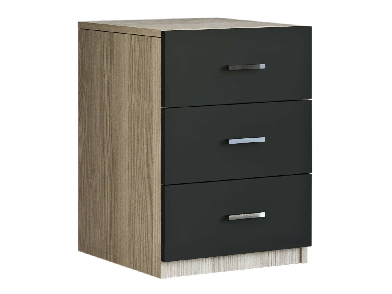 Контейнер Kailua 2427 (Черен + Дъб)