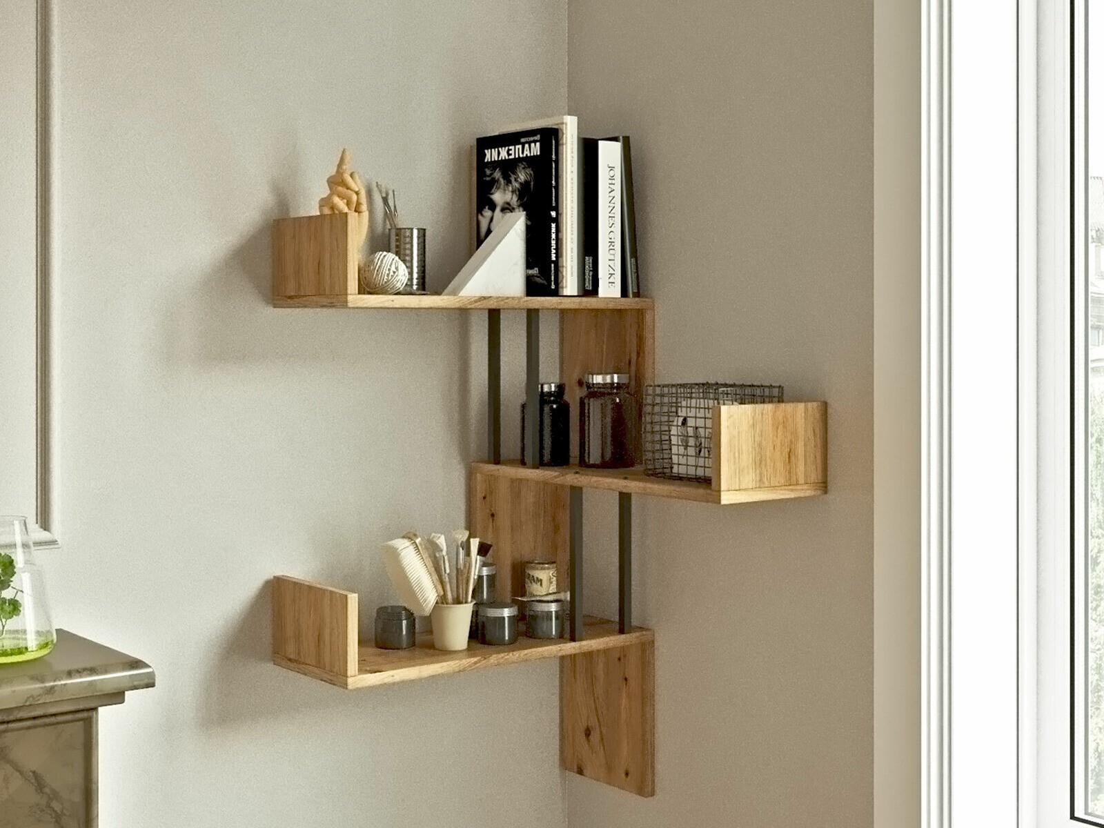 Стенна етажерка Kailua 2428