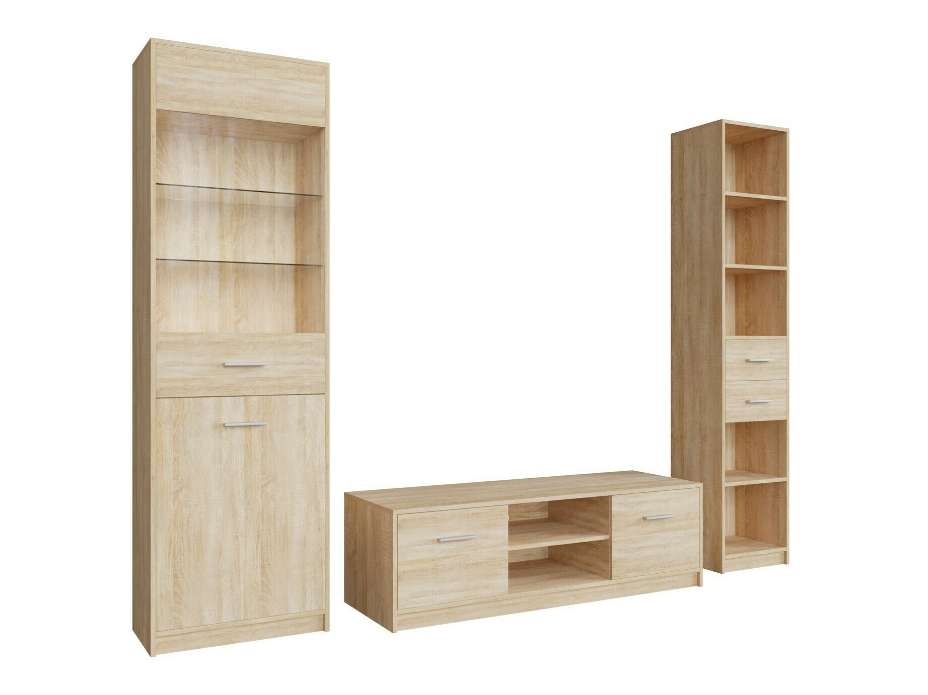 Комплект за хол Novsore 163 (Сонома дъб)