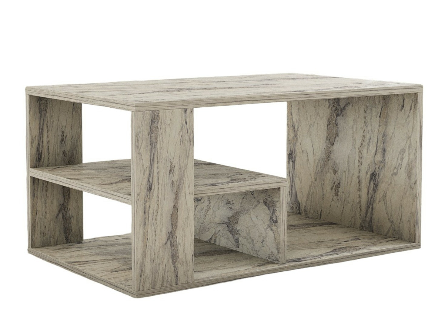 Масичка за кафе Kailua 2435 (Бял мрамор)