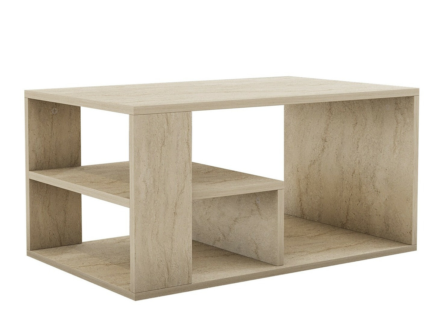 Масичка за кафе Kailua 2435 (Лек травертин)