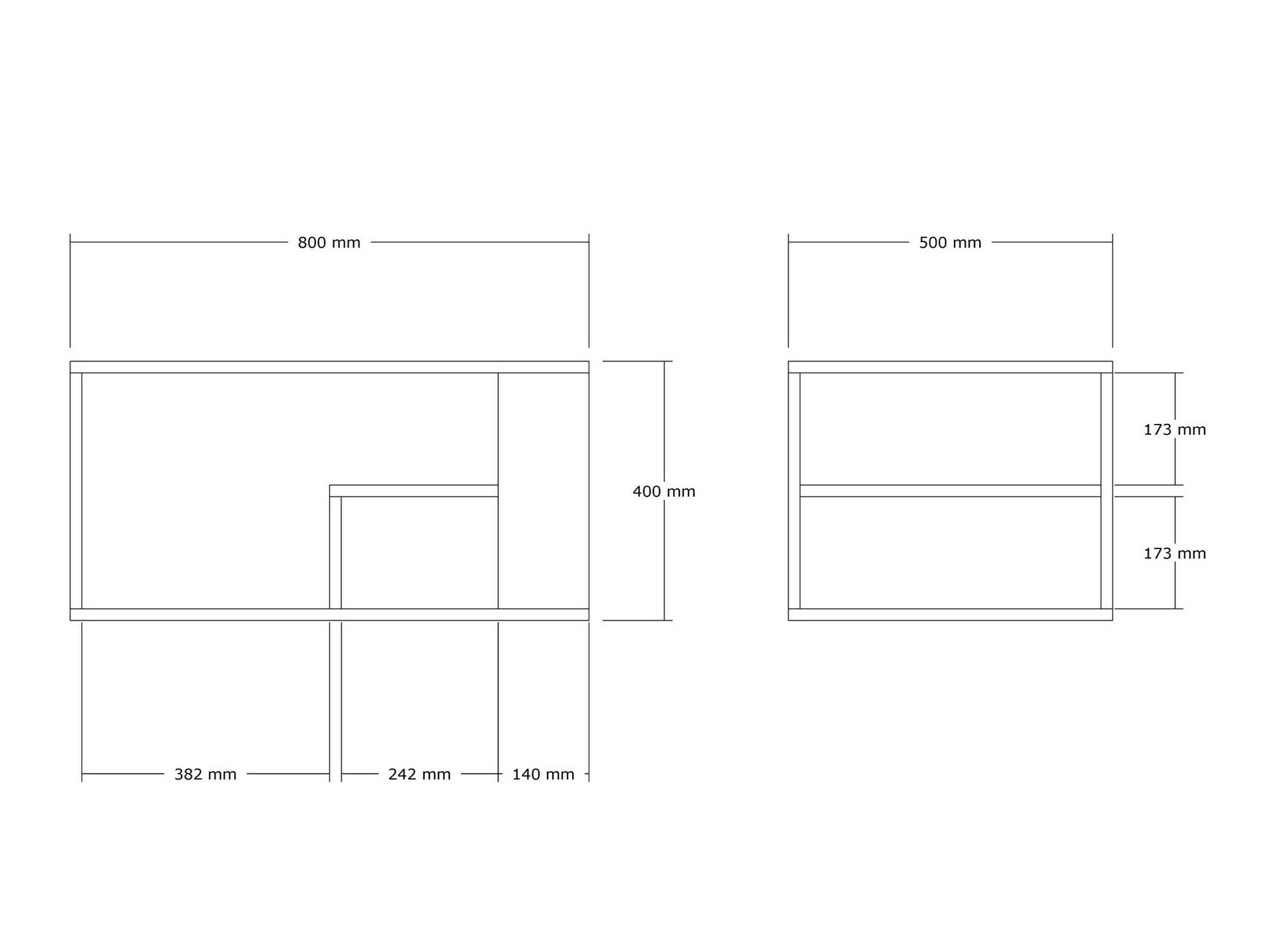 Масичка за кафе Kailua 2435 (Лек травертин)