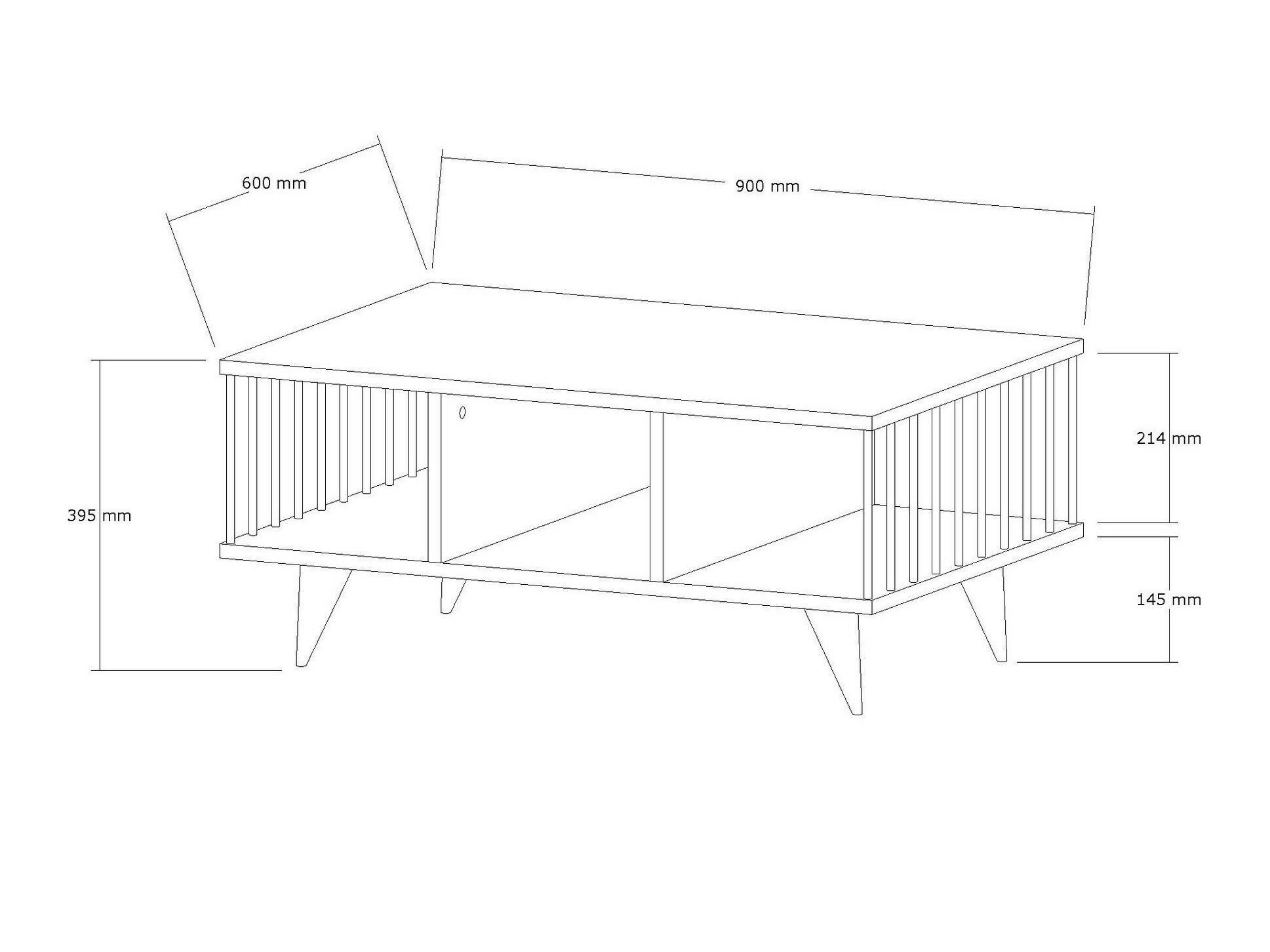 Масичка за кафе Kailua 2436