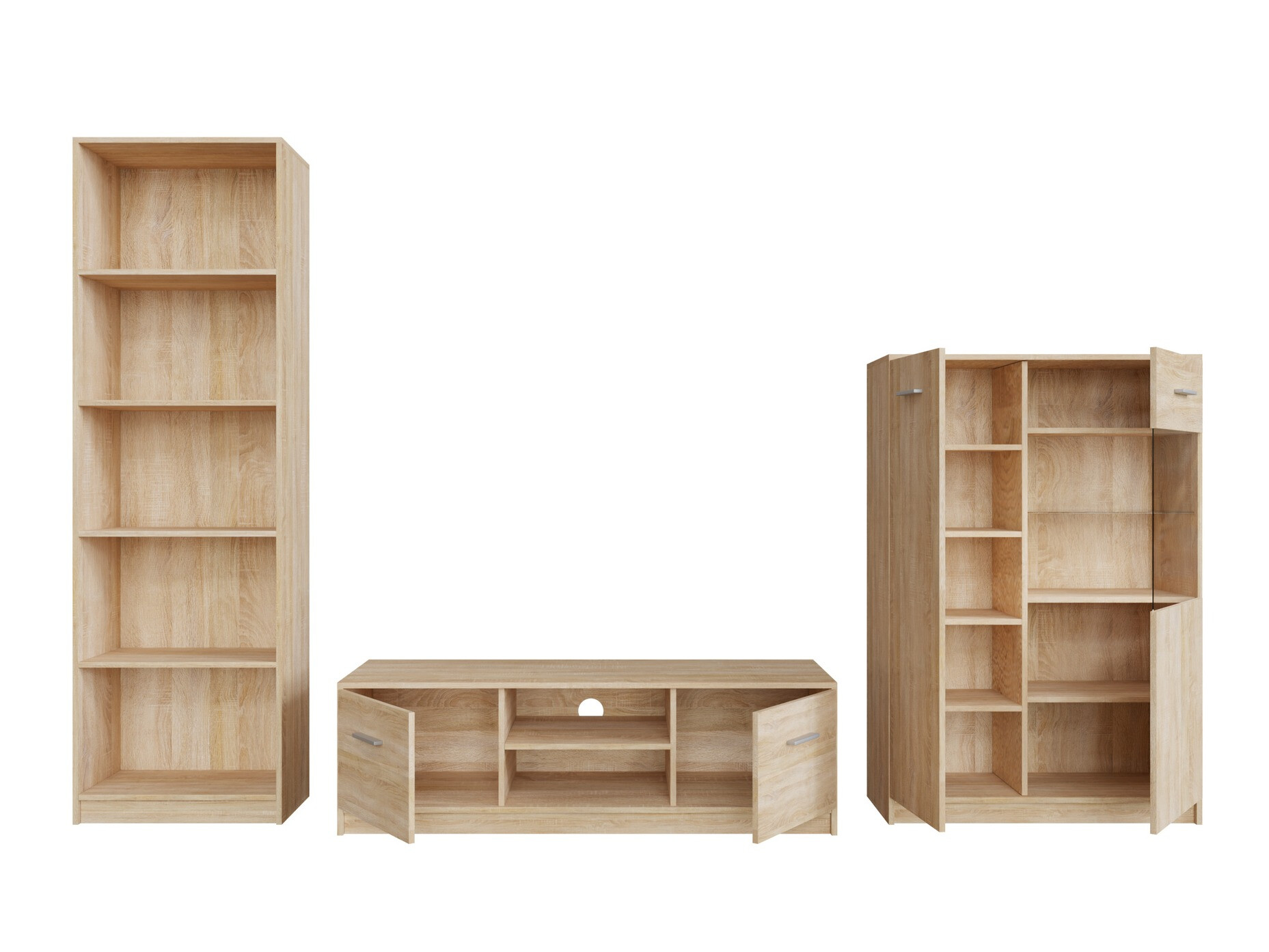 Комплект за хол Novsore 164 (Сонома дъб)