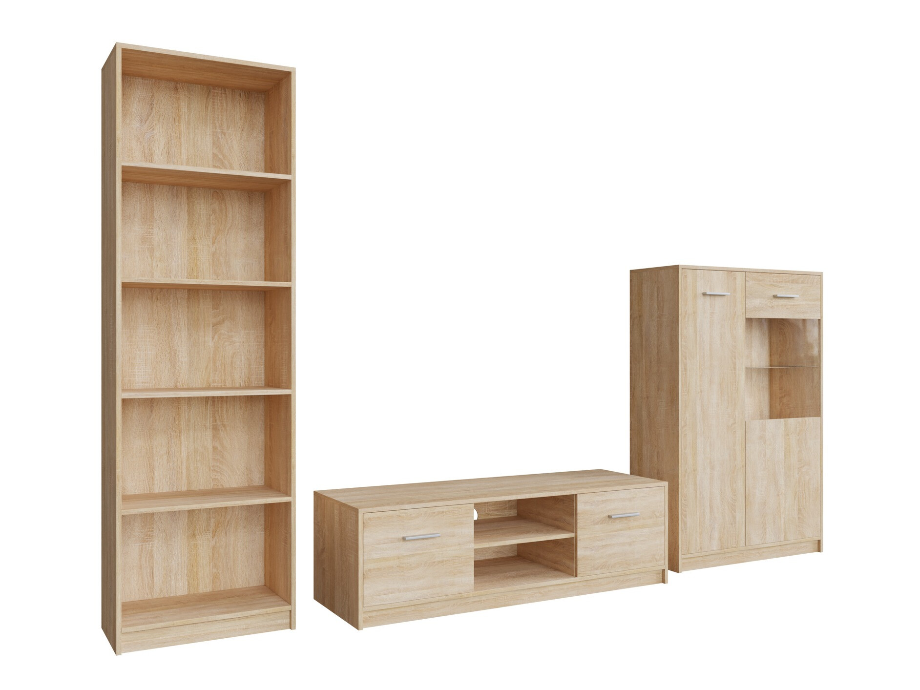 Комплект за хол Novsore 164 (Сонома дъб)