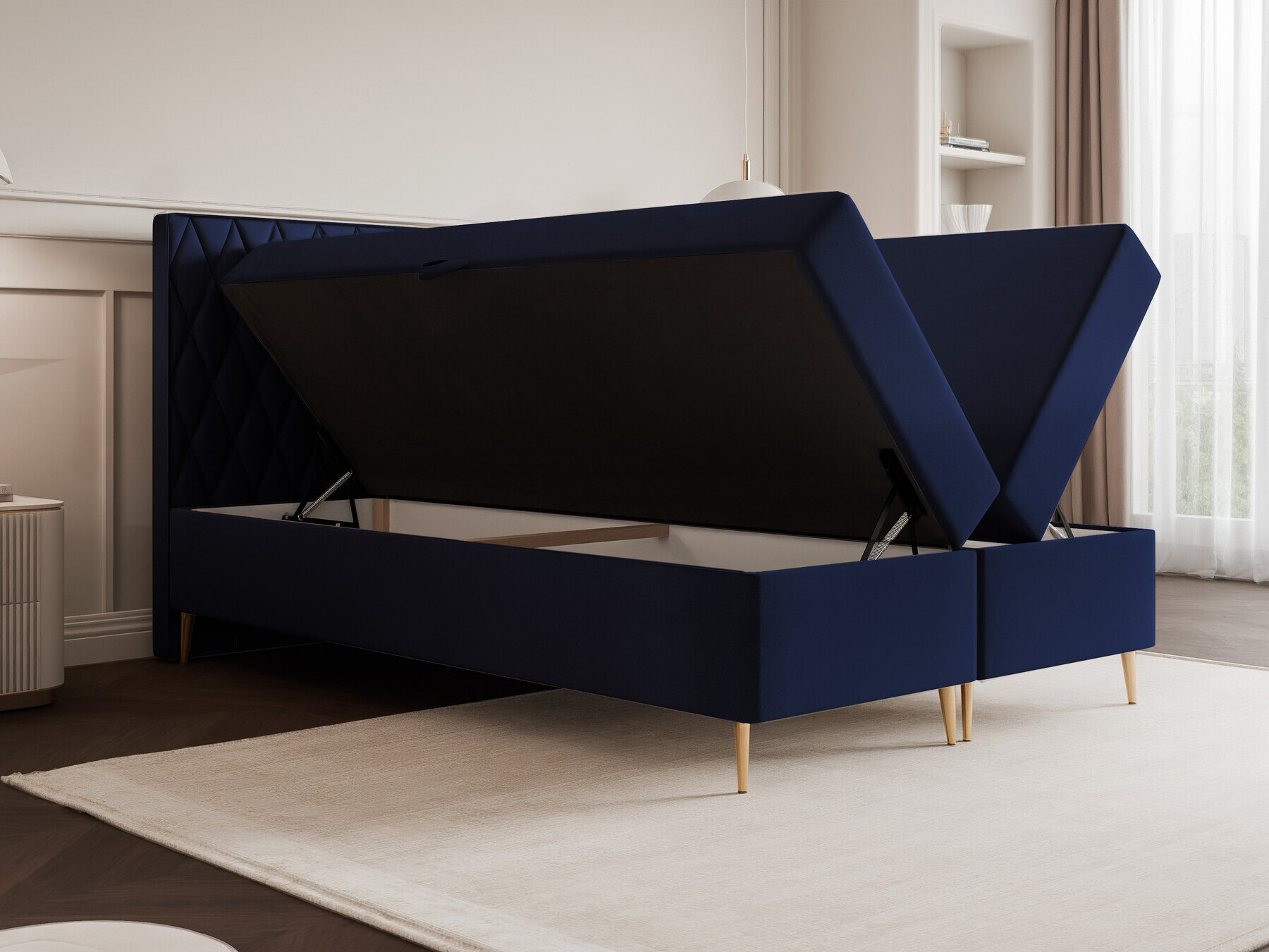 Континентално легло Martinez 110 (Magic Velvet 2225)