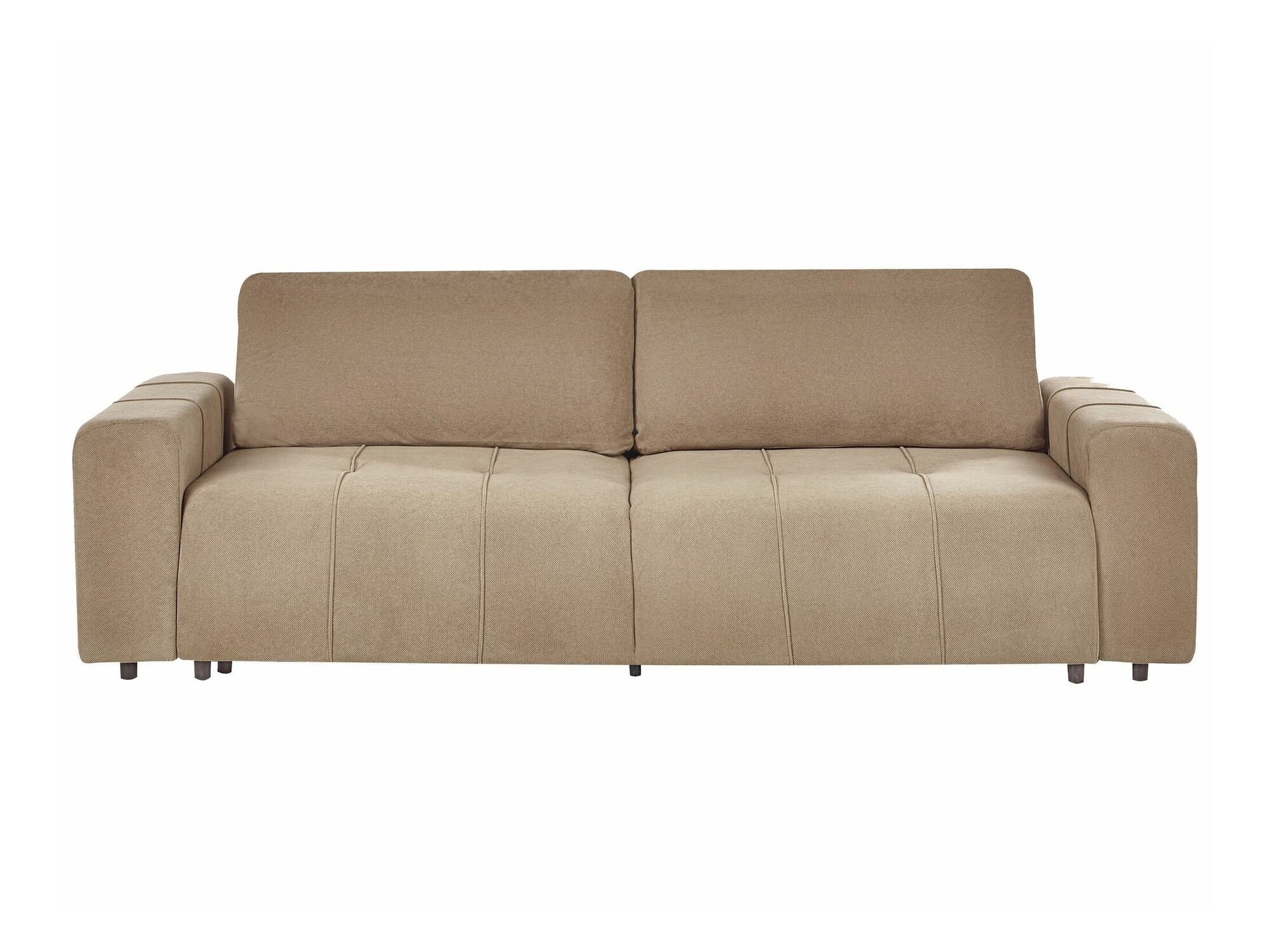 Разтегателен диван Mirtivi 100 (Кафяв)