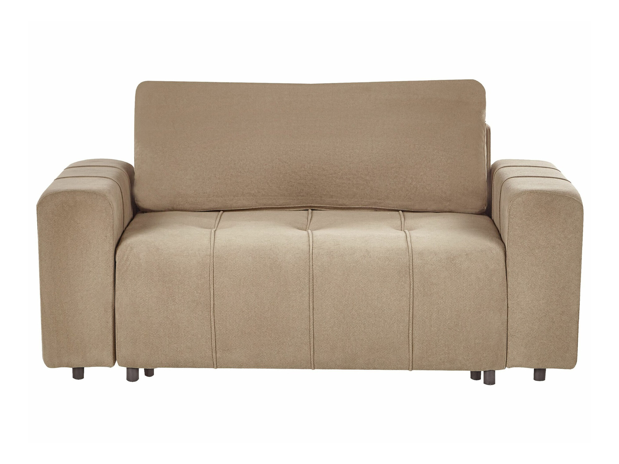 Разтегателен диван Mirtivi 101 (Кафяв)