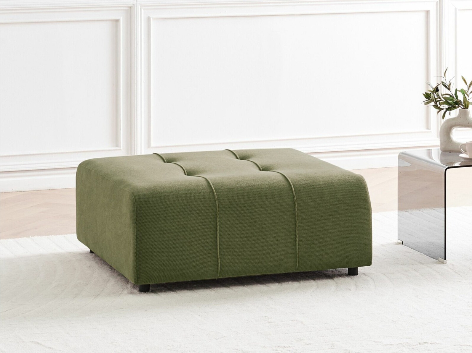 Тапицирана пейка Mirtivi 102 (Зелен)