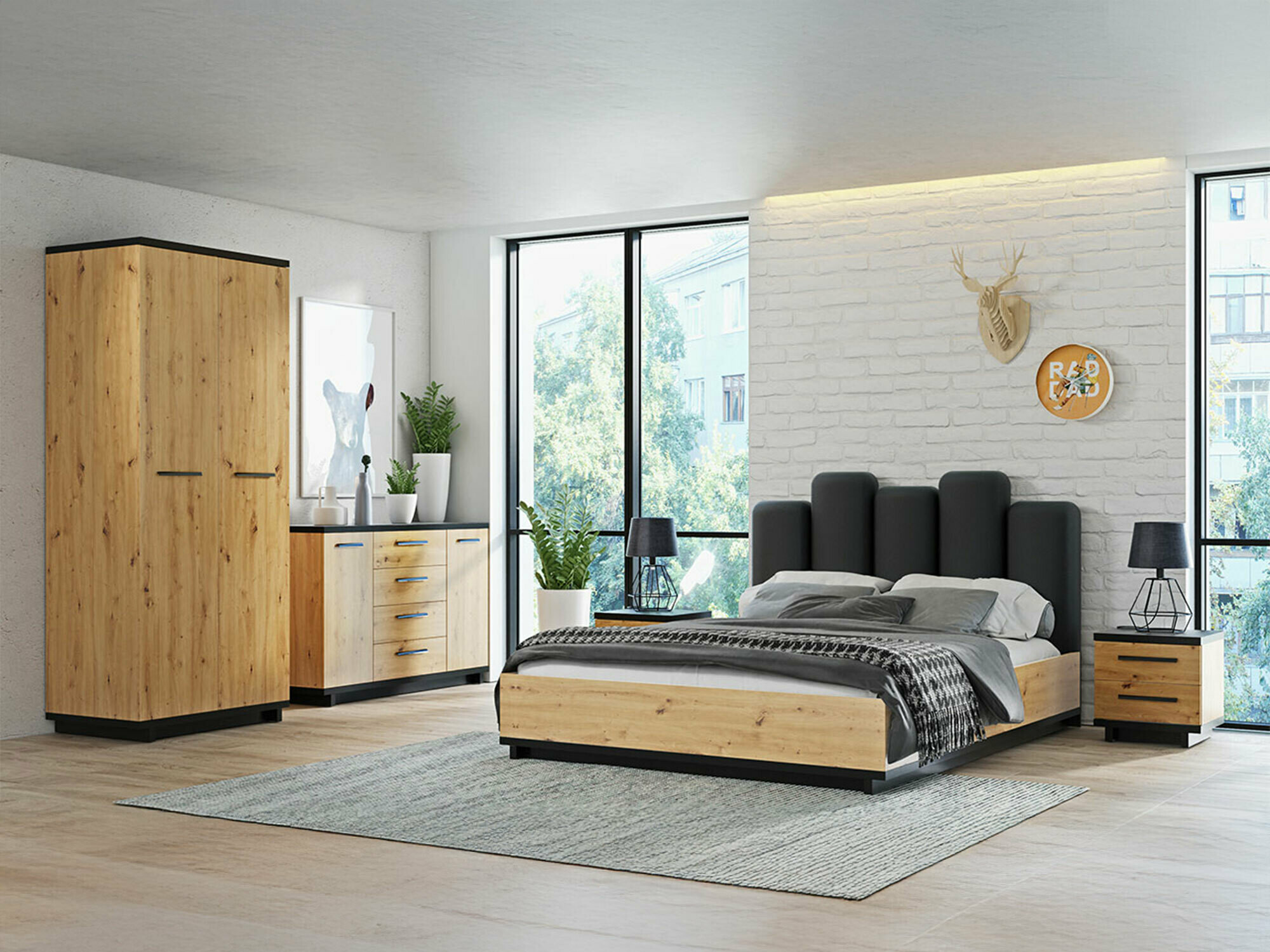 Комплект за спалня Morlira 116