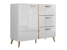 Скрин Comfivo Teslomo 108 (Бял + Бял гланц)