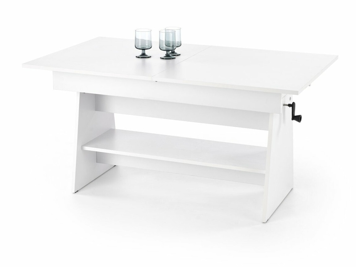 Трансформираща се масичка за кафе Houston 1927 (Бял)