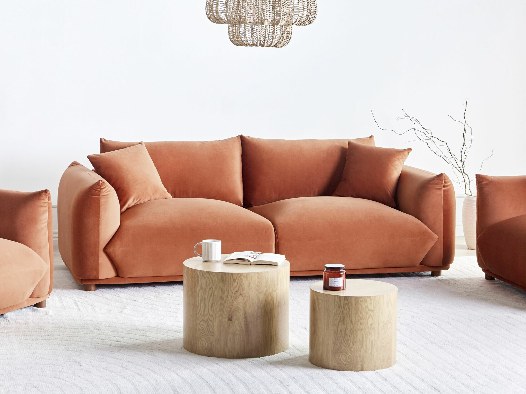 Диван Berwyn 1360 (Оранжев)