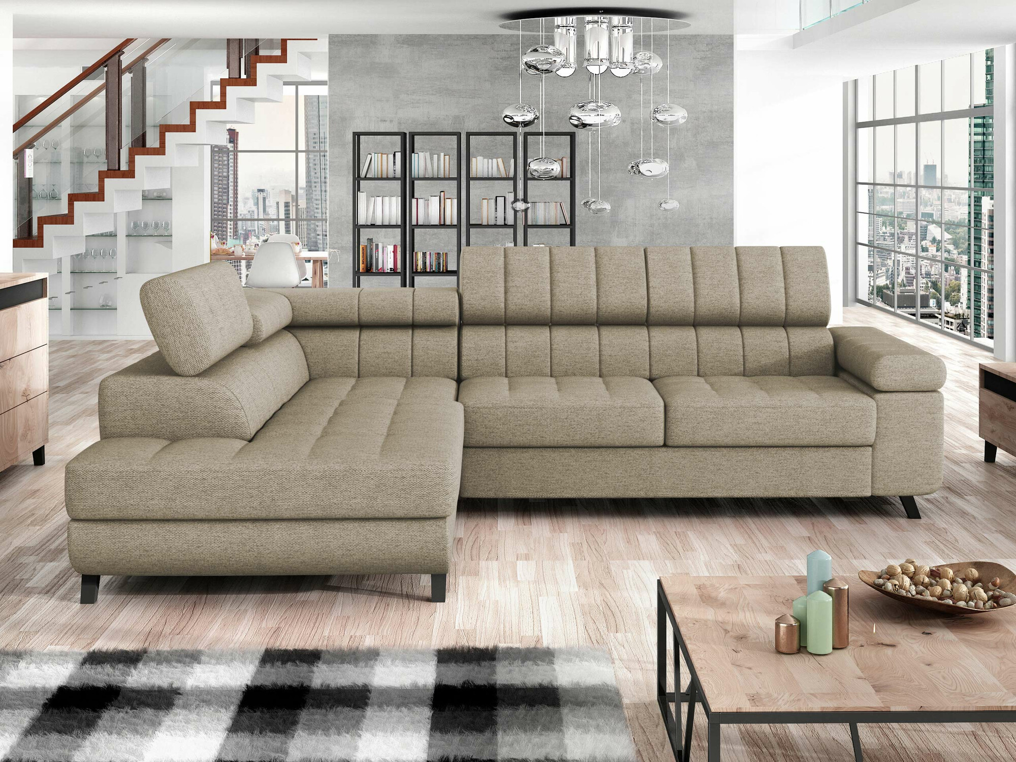 Ъглов диван Comfivo Agnus (Matana 17)