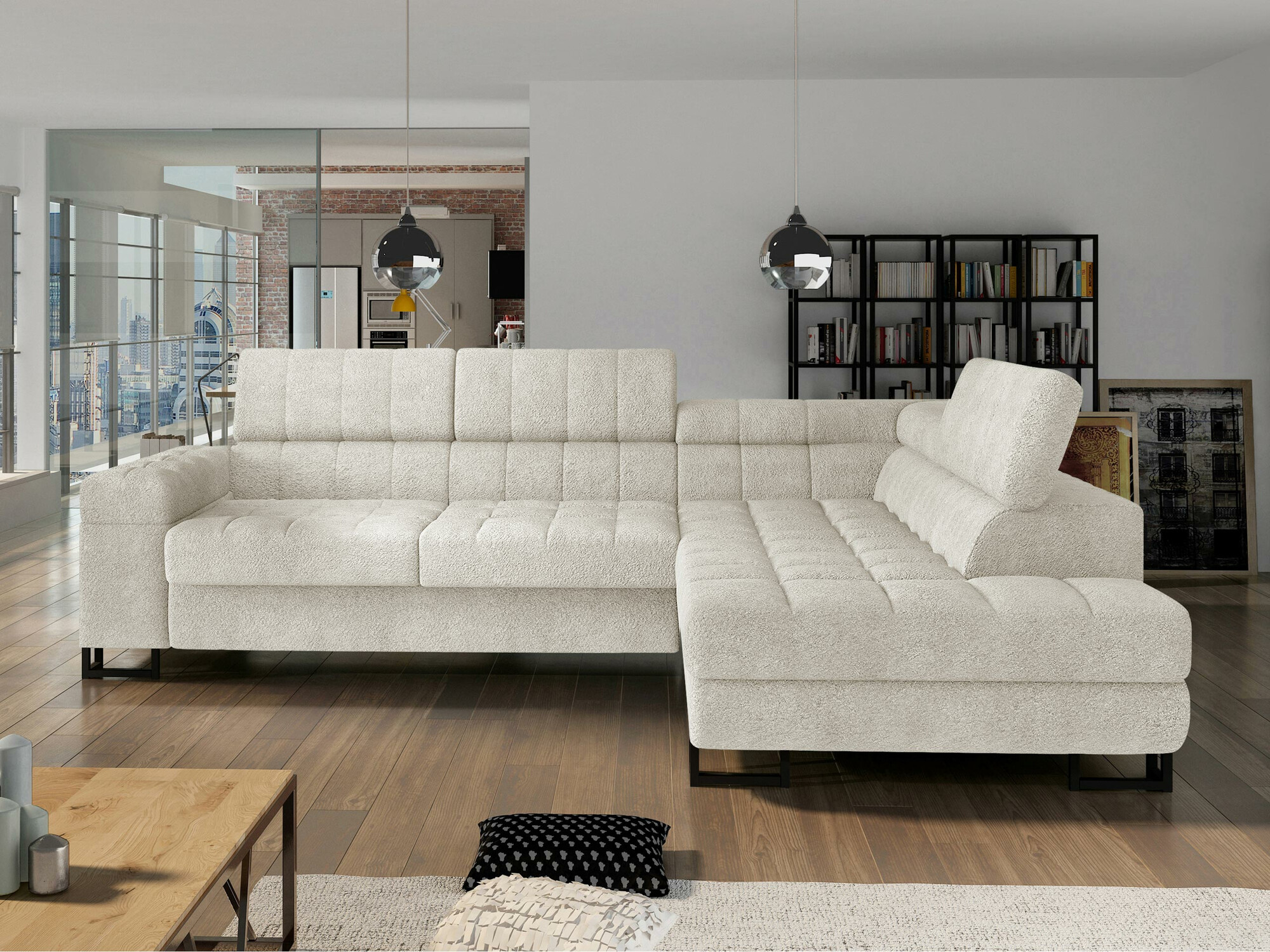 Ъглов диван Comfivo Anima (Coral 65)
