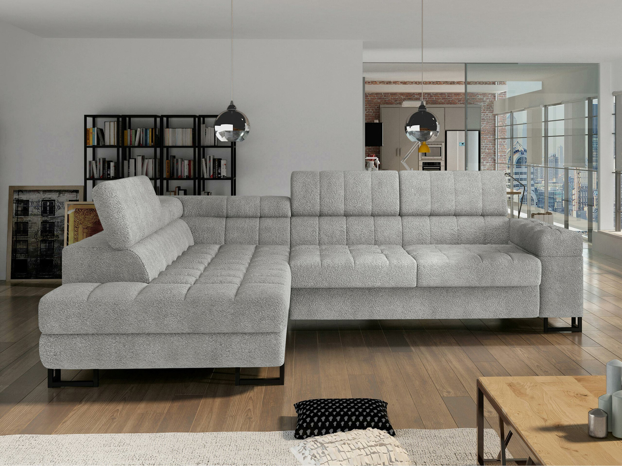 Ъглов диван Comfivo Anima (Coral 75)