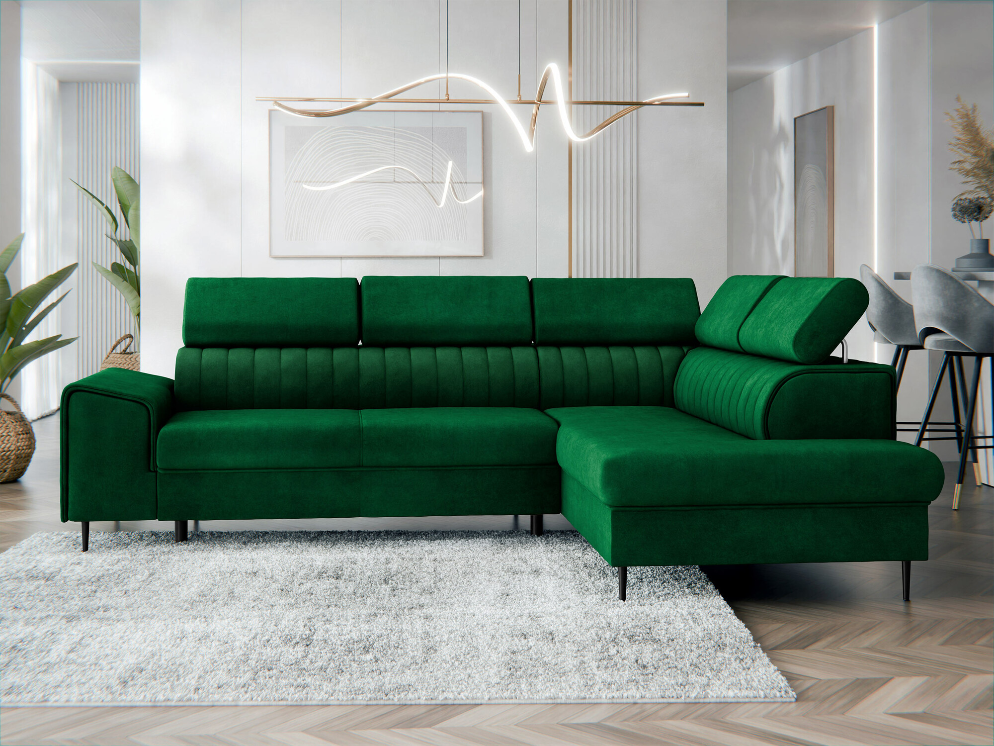 Ъглов диван Comfivo Universum (Magic Velvet 2225)