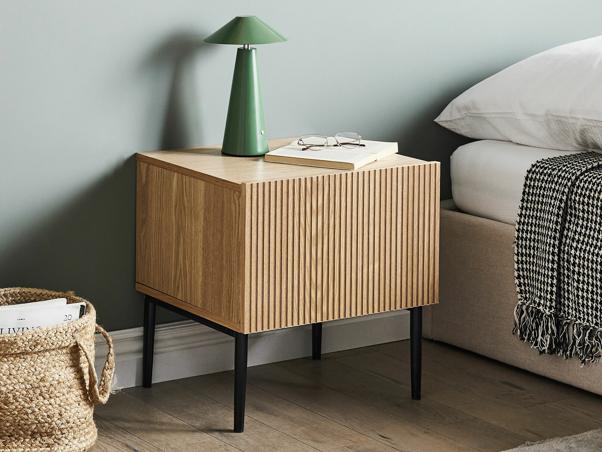 Нощно шкафче Floalu 100 (Кафяв)