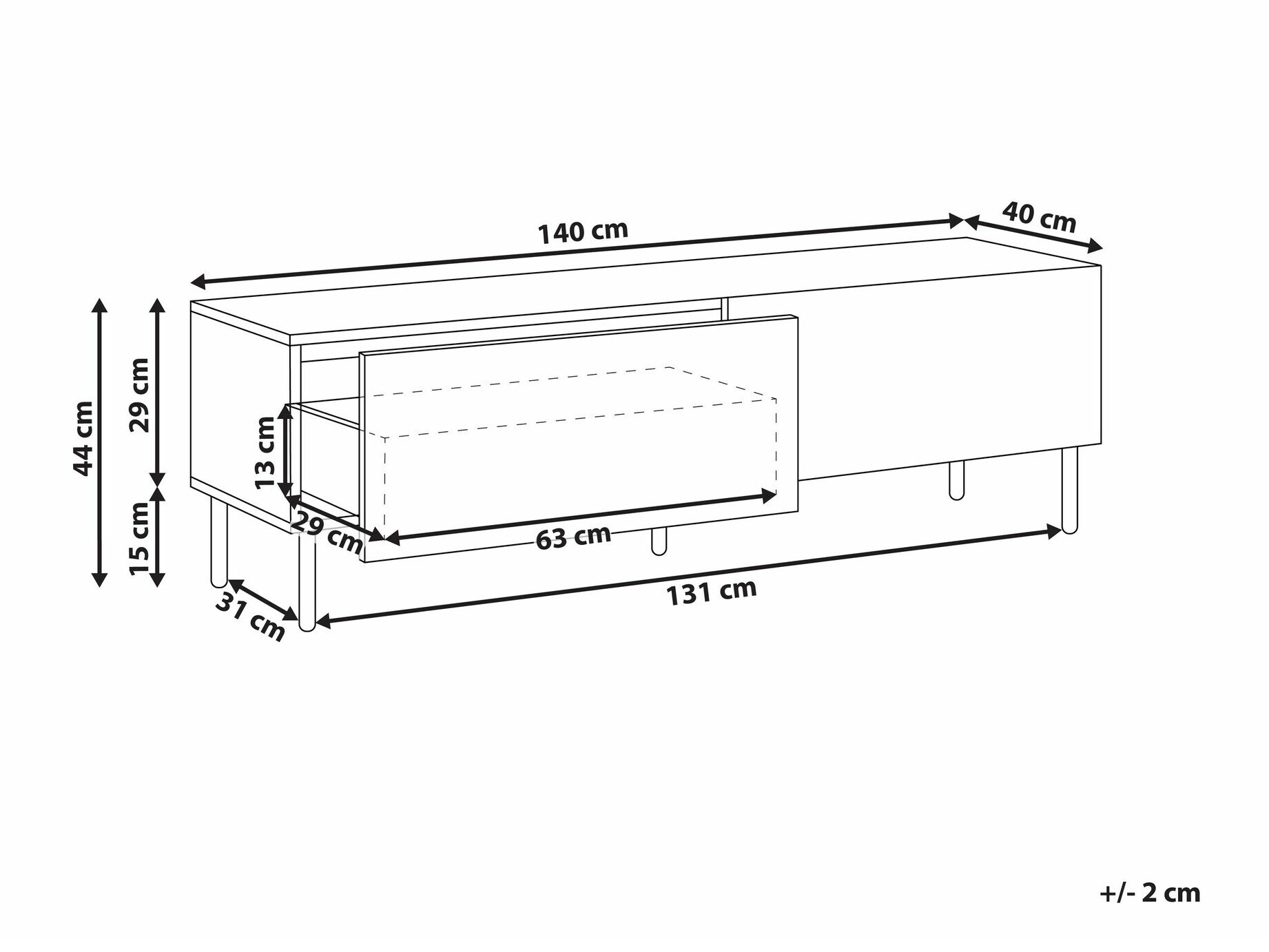 ТВ шкаф Floalu 104