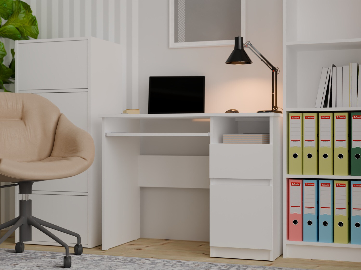 Офис бюро Mandeville 269 (Бял)