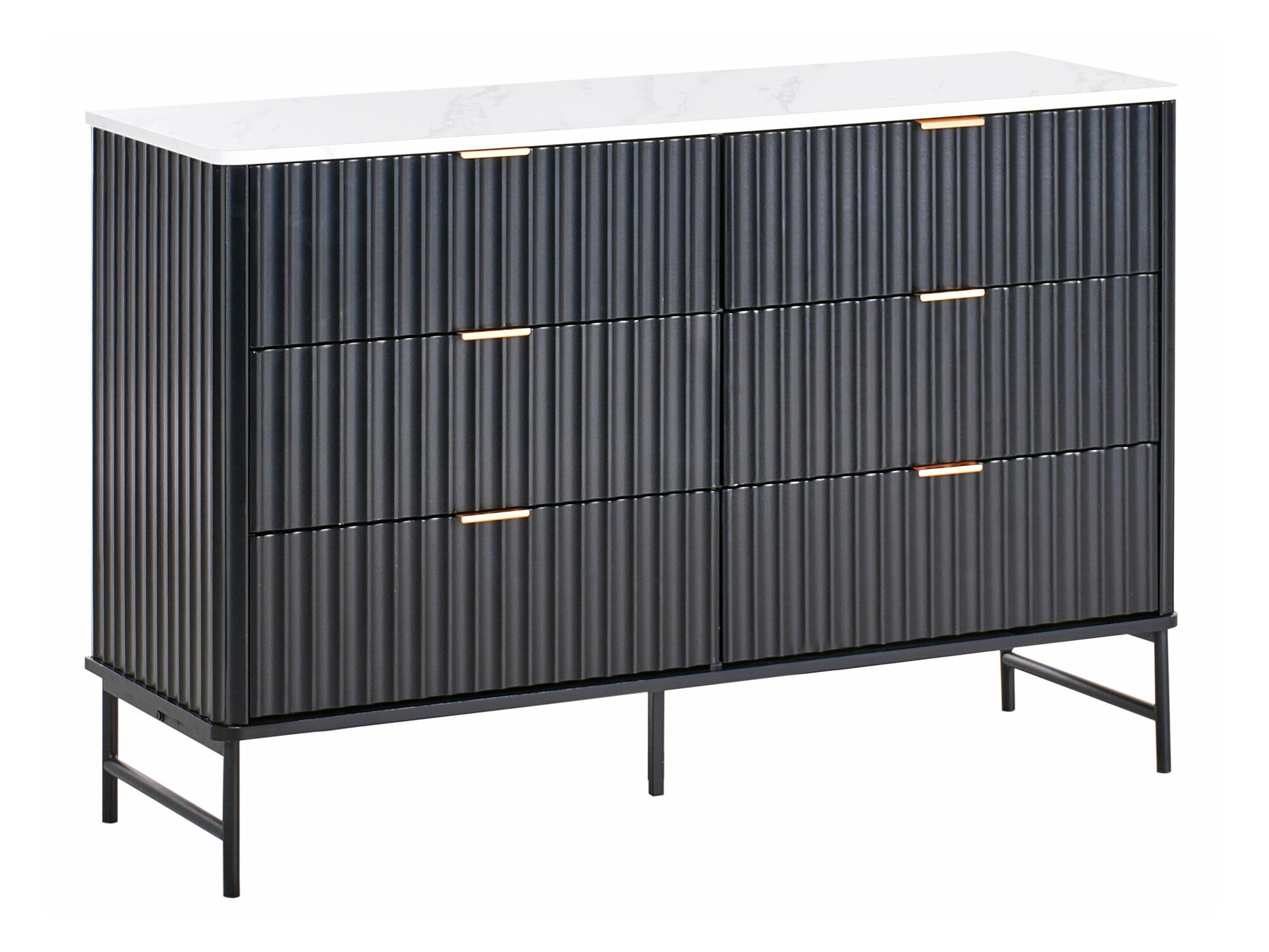 Скрин Berwyn 2576 (Черен + Бял мрамор)