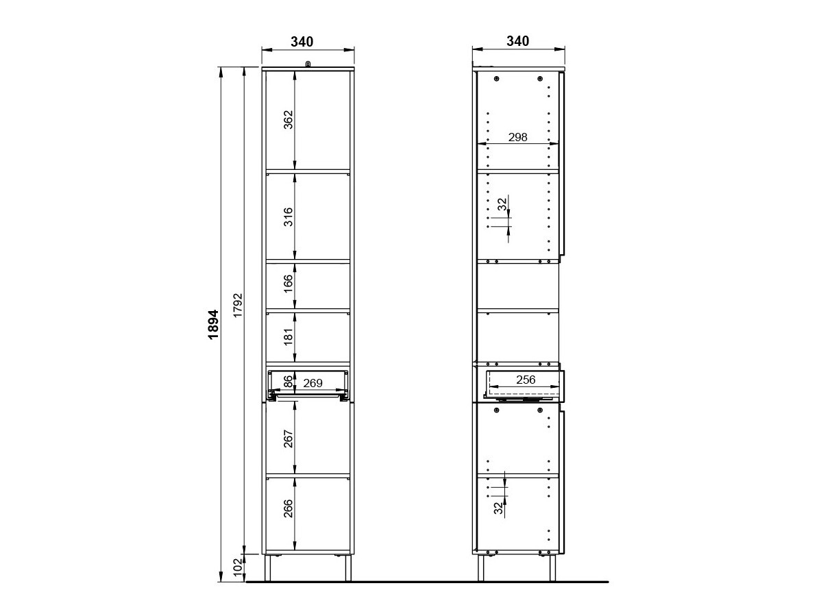 Комплект за баня Talmira 115