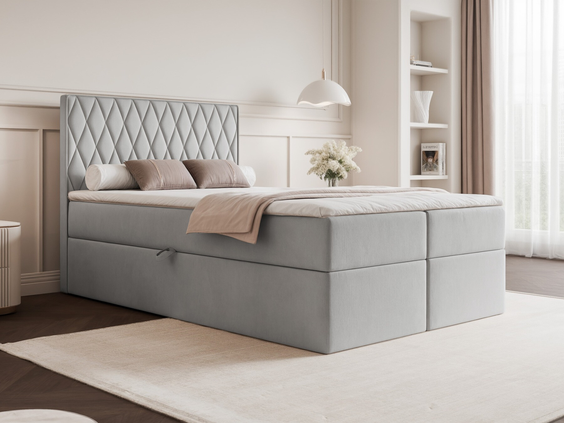 Континентално легло Martinez 114 (Magic Velvet 2240)