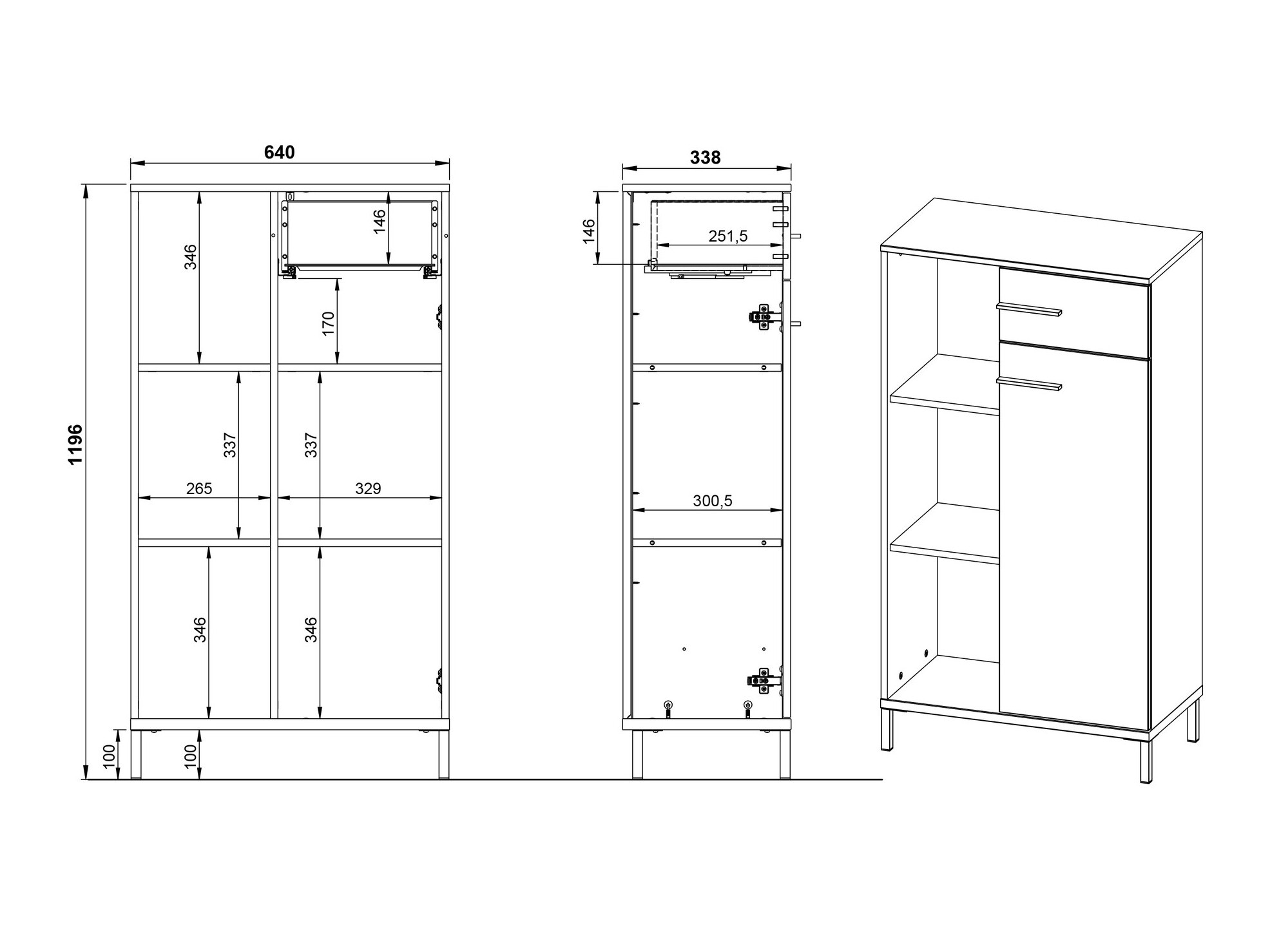 Комплект за домашен офис Solaro 105 (Кашмир)