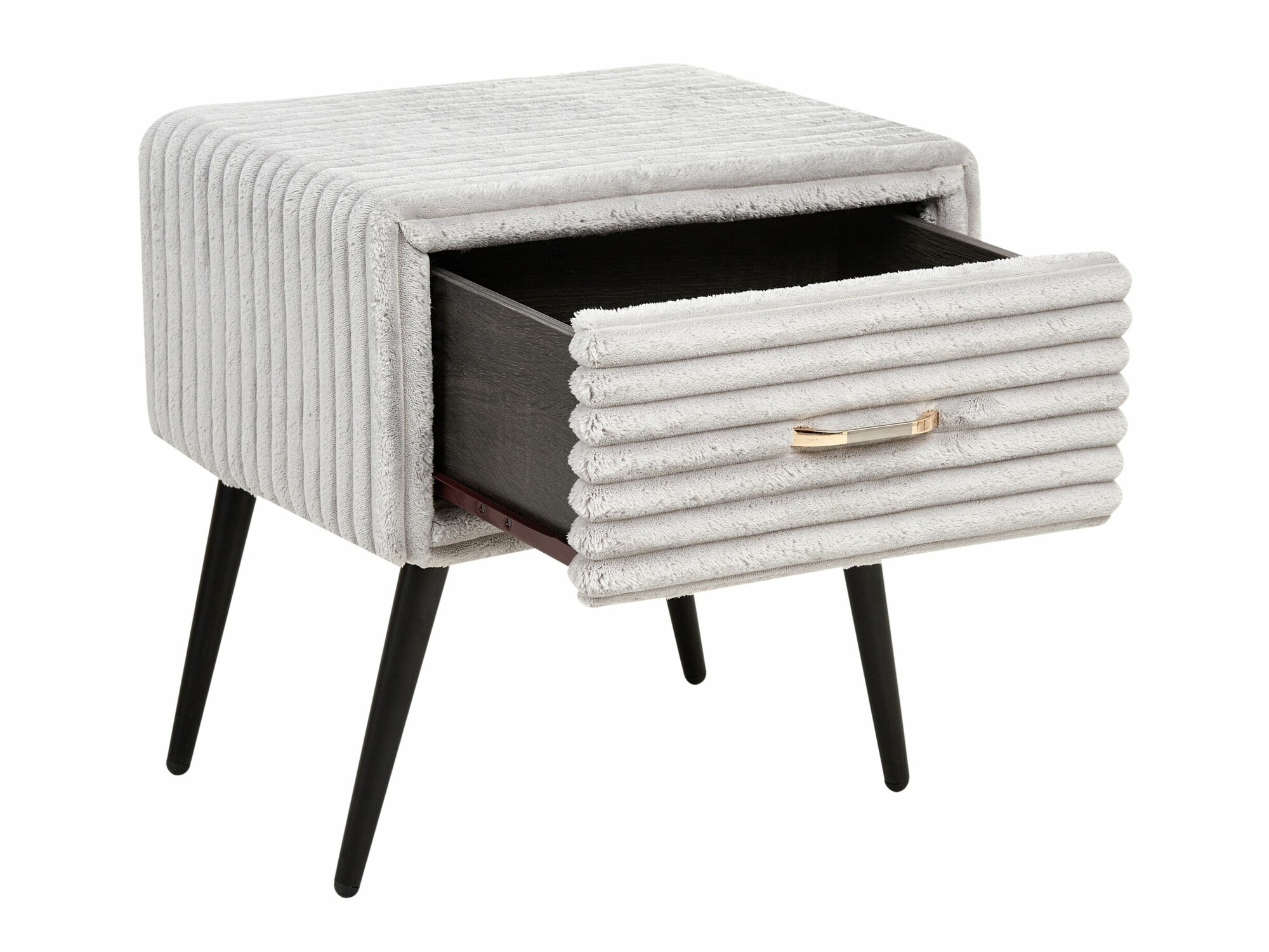 Нощно шкафче Berwyn 2590 (Светло сив)