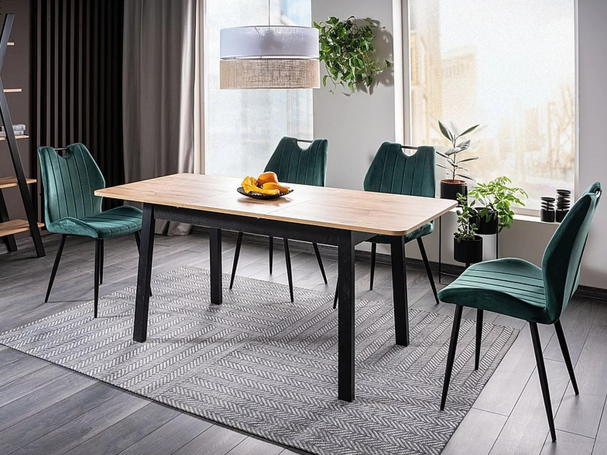 Стол Detroit 716 (Зелен)