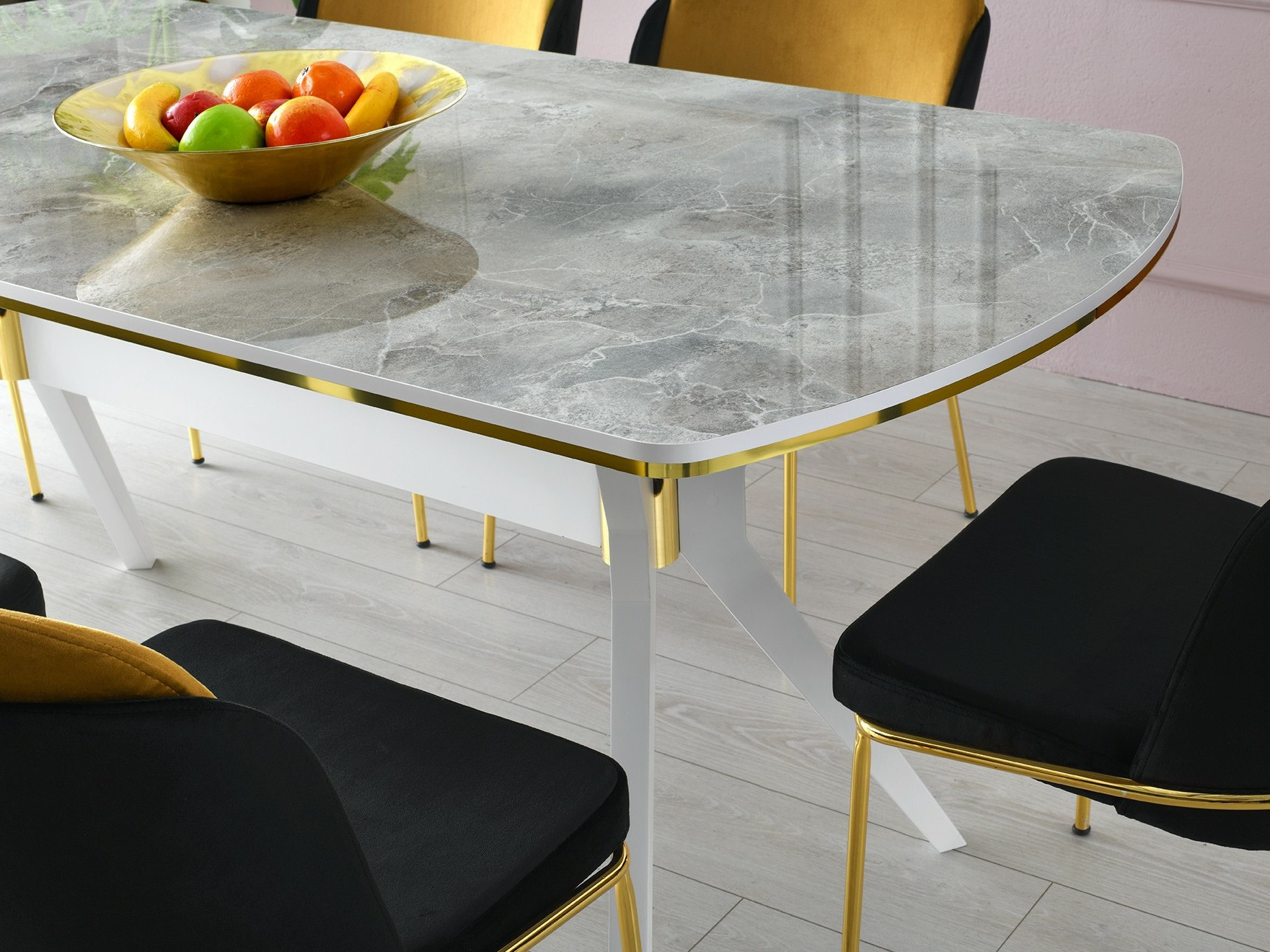 Маса Kailua 2469 (Сив мрамор)