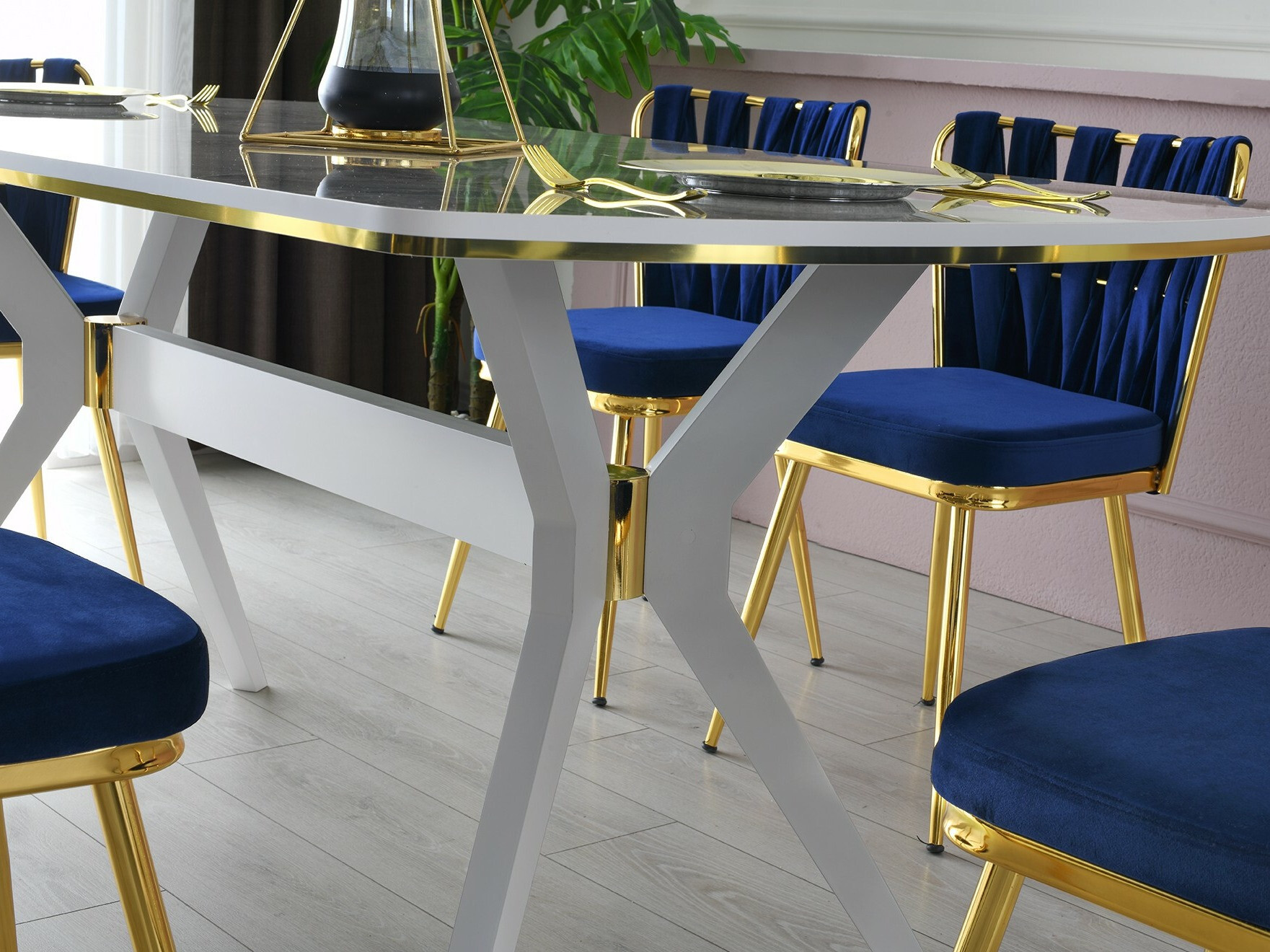 Маса Kailua 2469 (Сив мрамор)