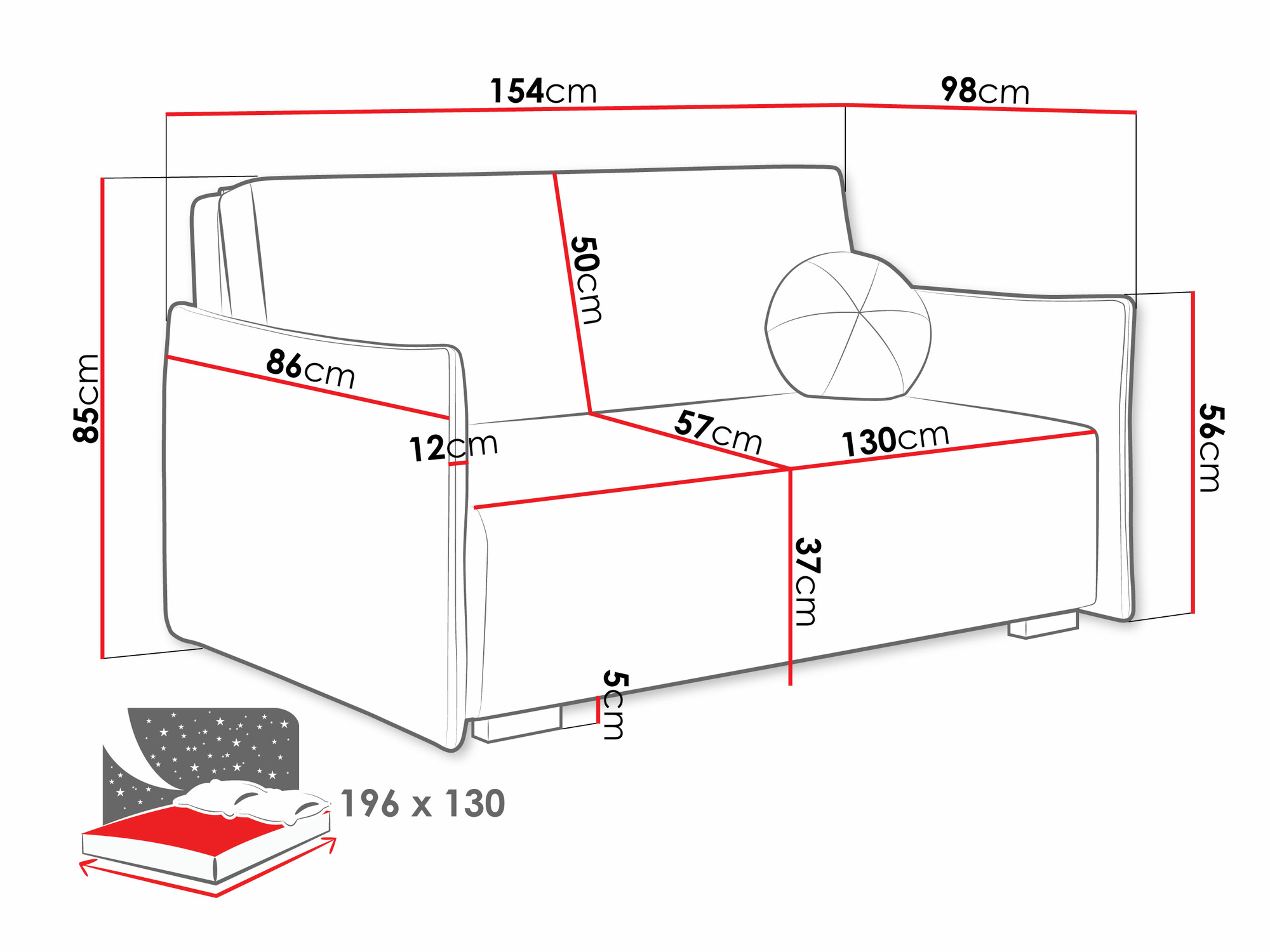 Разтегателен диван Velven III (Soul 1)