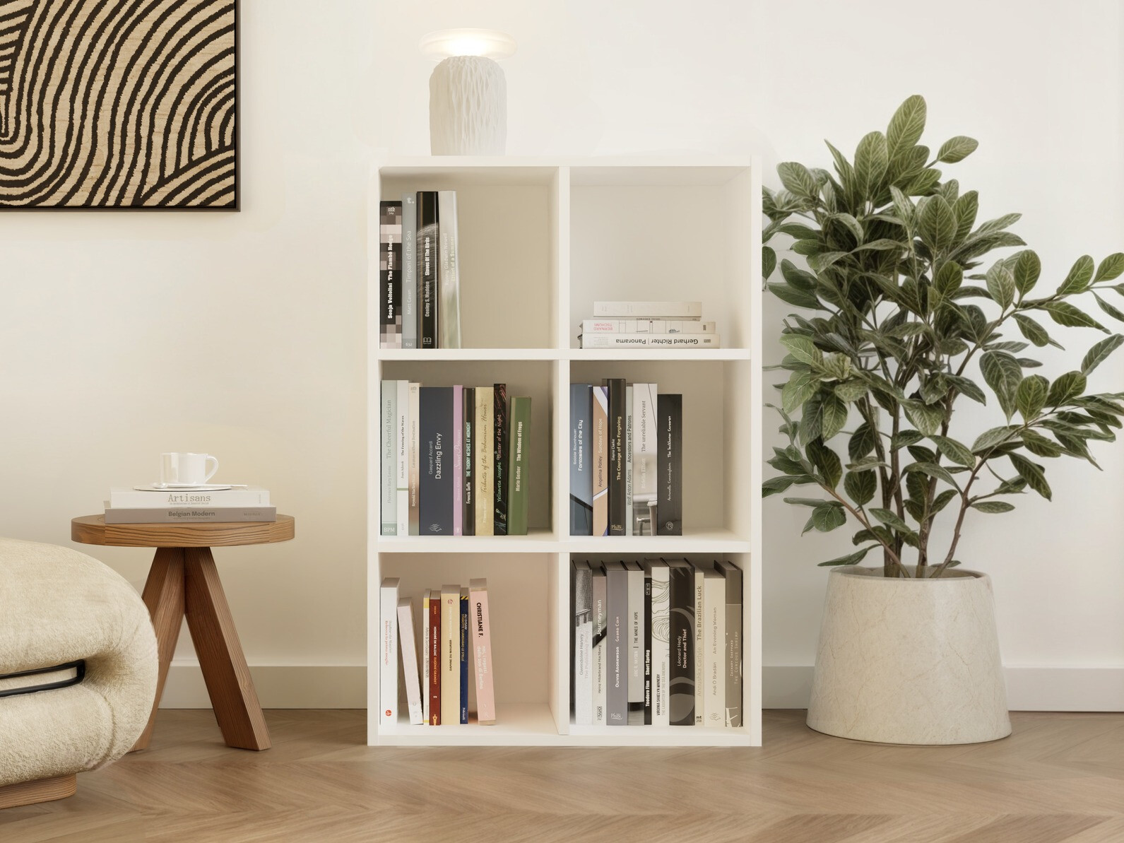 Етажерка Mandeville 296 (Бял)