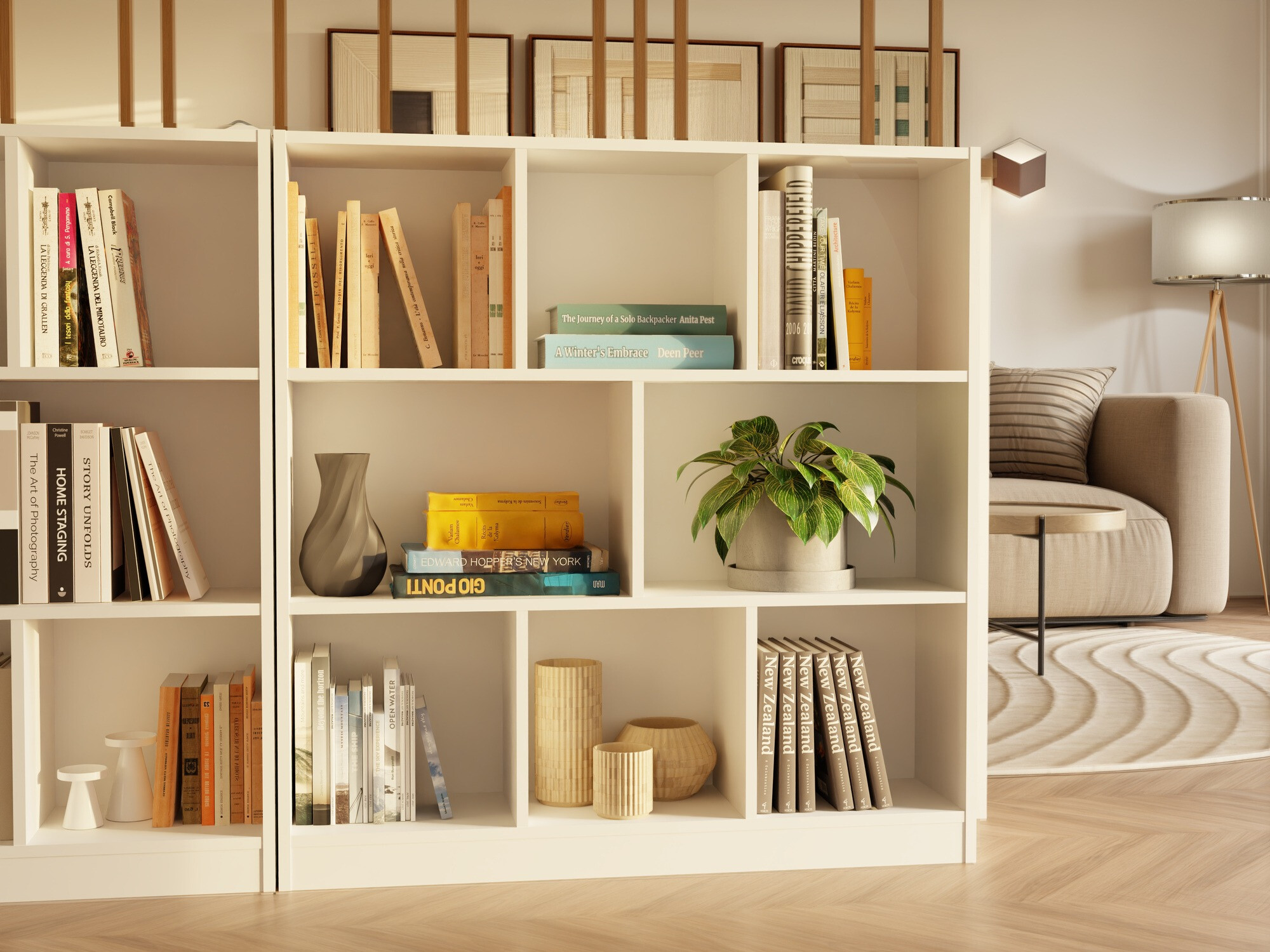 Етажерка Mandeville 307 (Бял)