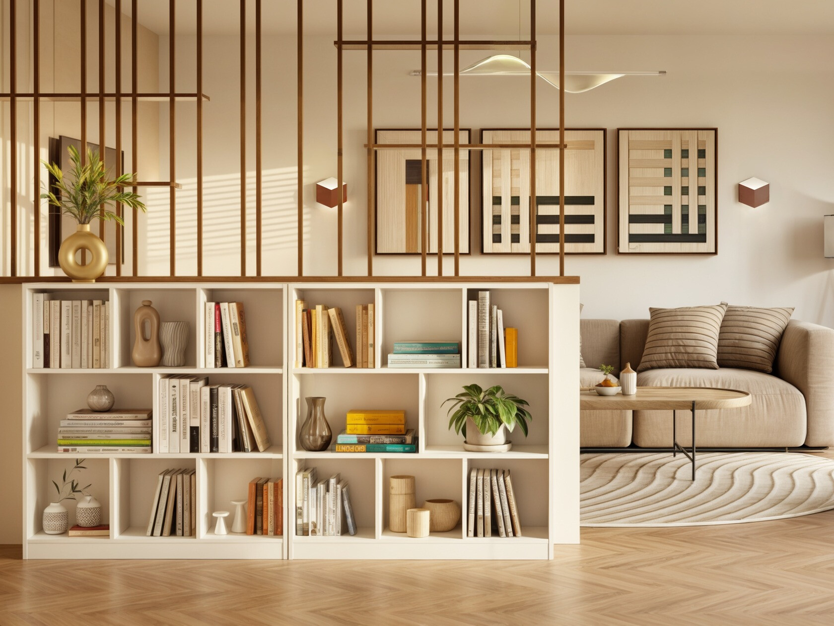 Етажерка Mandeville 307 (Бял)