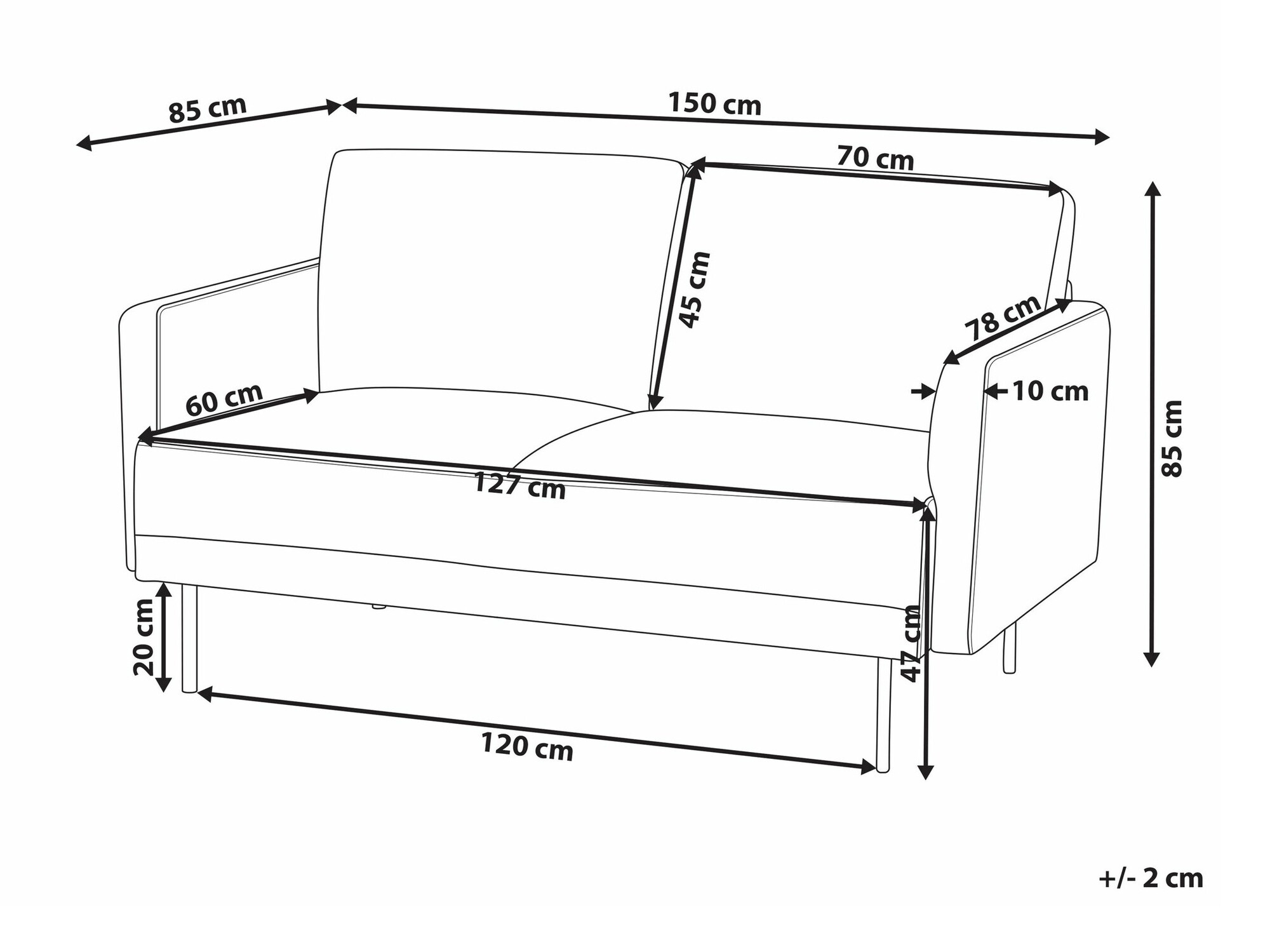 Диван Salmono 103 (Пепел от рози)