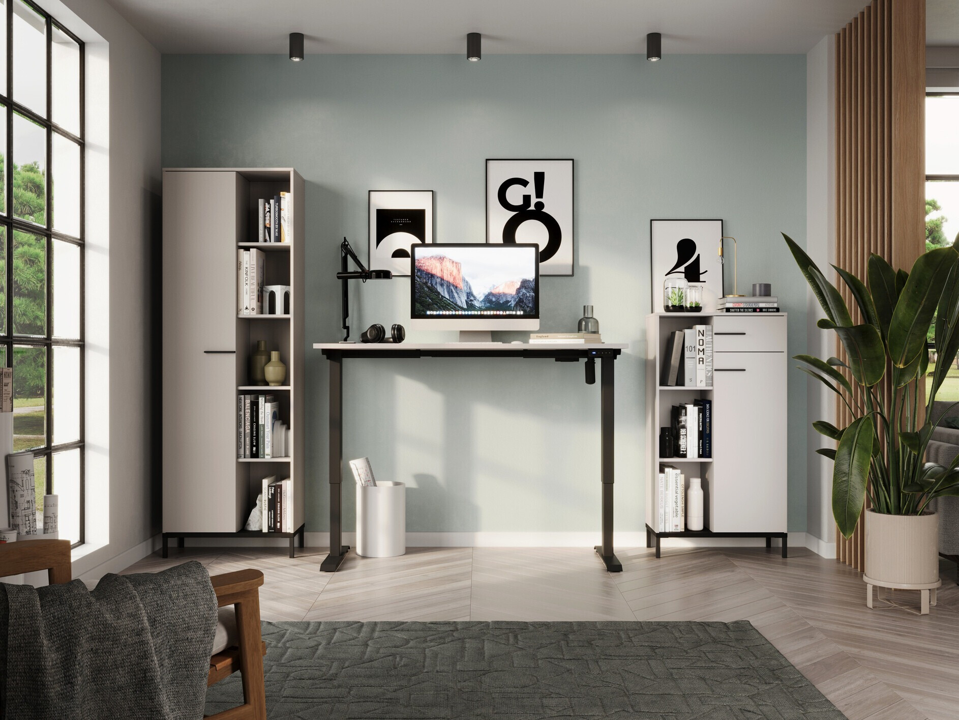 Комплект за домашен офис Solaro 104 (Кашмир)