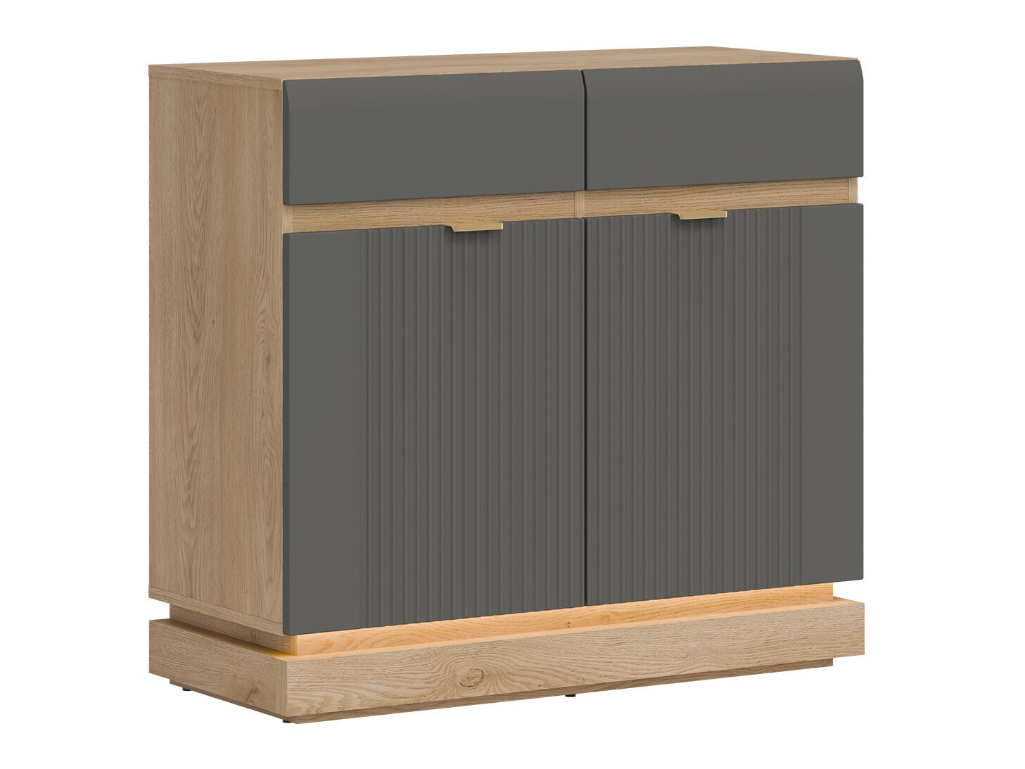 Скрин Teselbu 102 (Сив + Дъб)